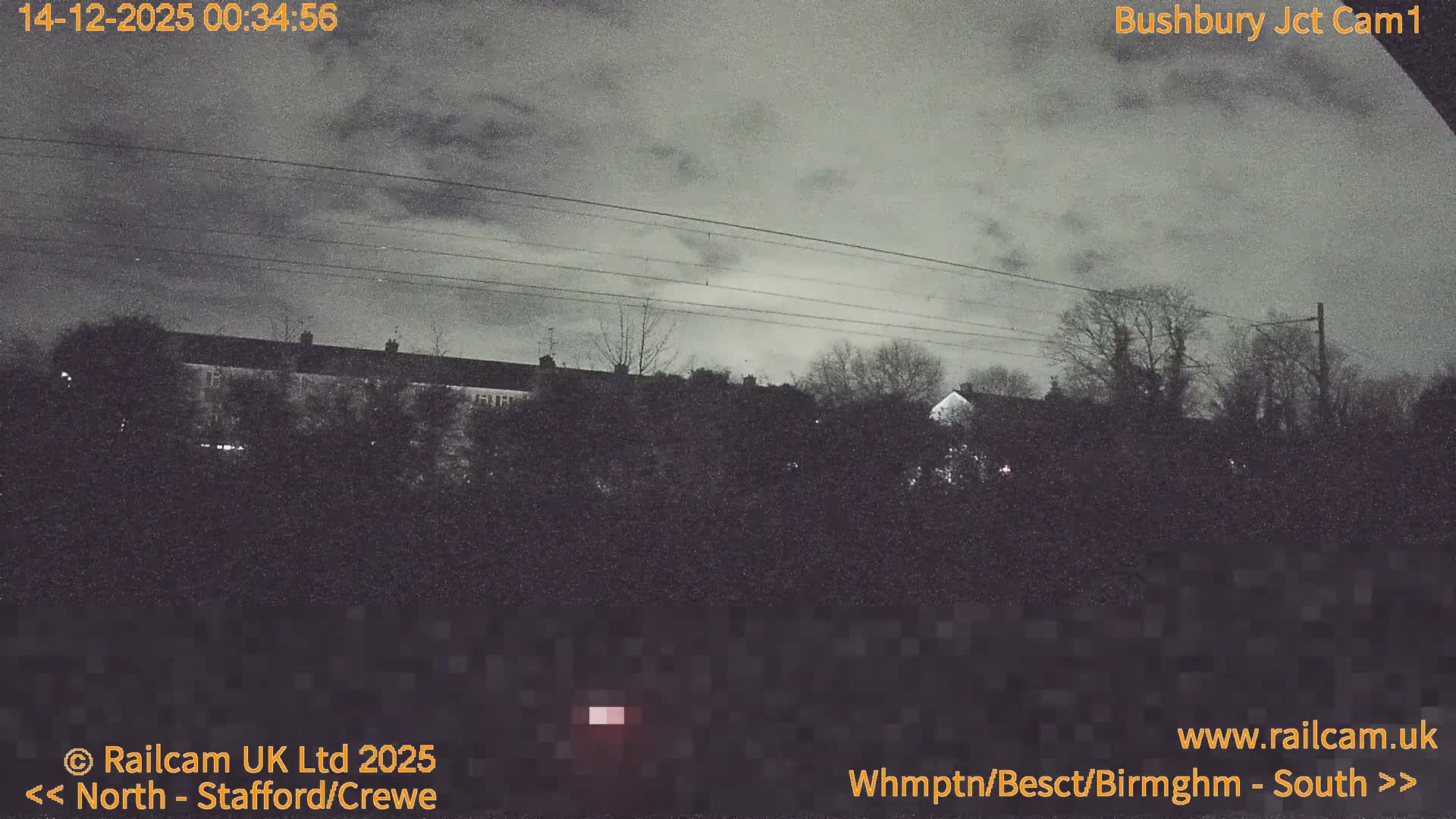 Bushbury Railway Junction Live Cam -  Wolverhampton, West Midlands, England, united Kingdom