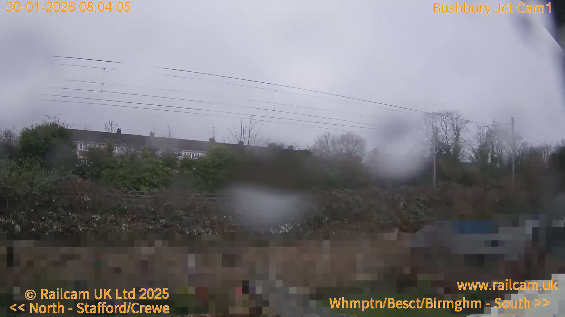 Bushbury Railway Junction Live Cam -  Wolverhampton, West Midlands, England, united Kingdom