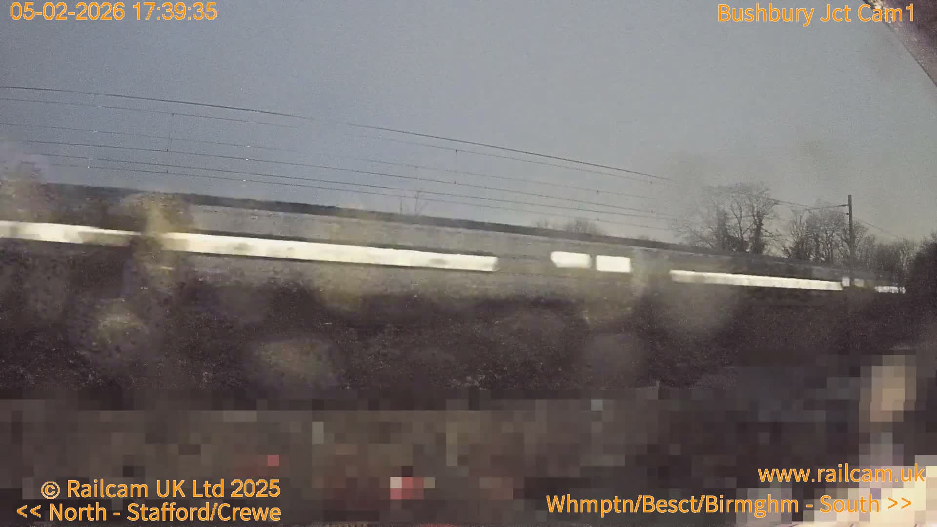 Bushbury Railway Junction Live Cam -  Wolverhampton, West Midlands, England, united Kingdom