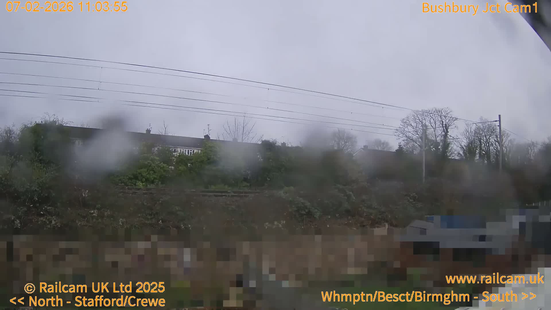 Bushbury Railway Junction Live Cam -  Wolverhampton, West Midlands, England, united Kingdom