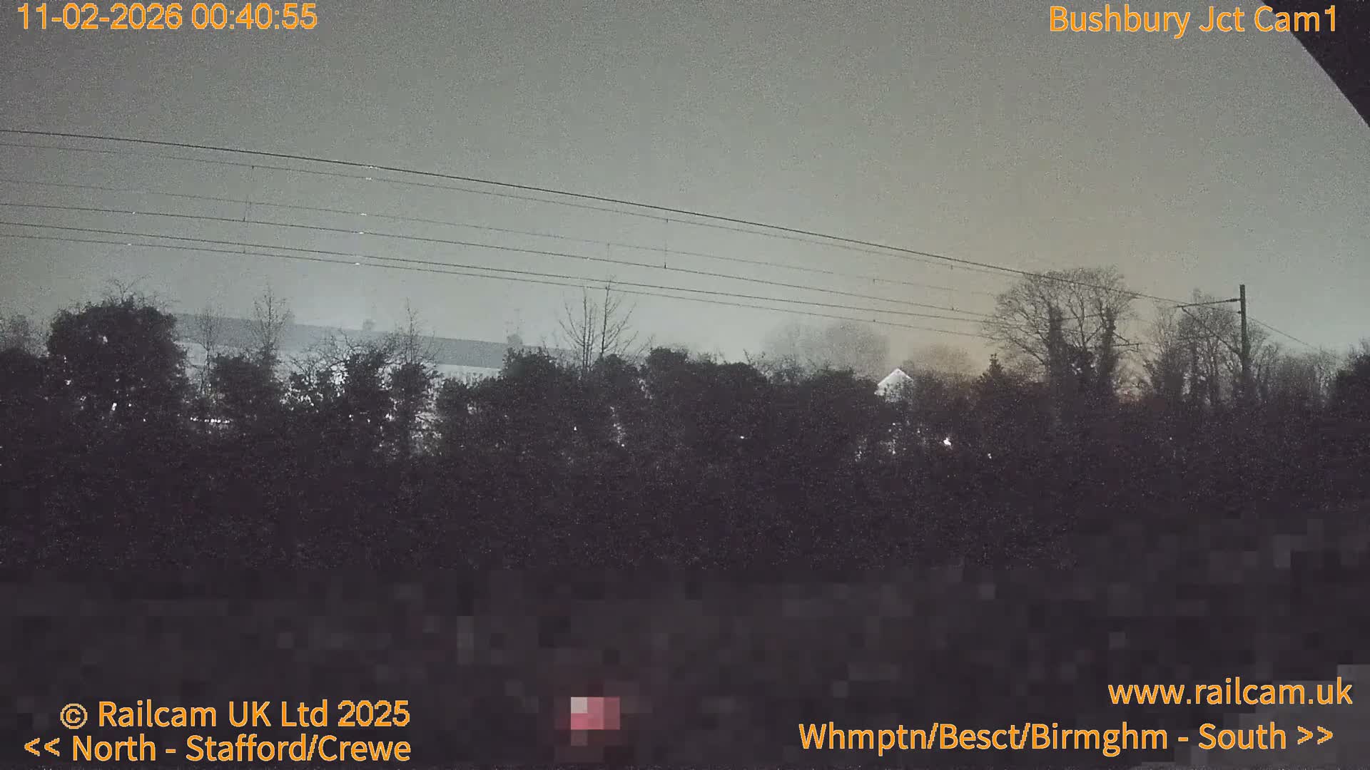 Bushbury Railway Junction Live Cam -  Wolverhampton, West Midlands, England, united Kingdom