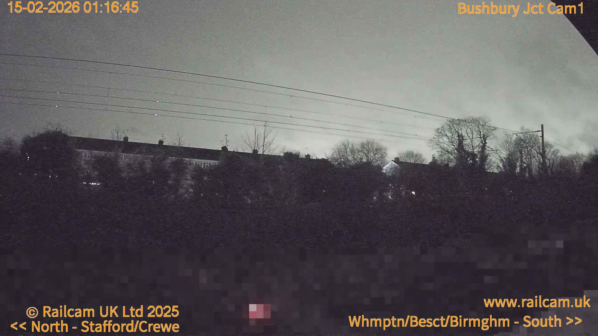 Bushbury Railway Junction Live Cam -  Wolverhampton, West Midlands, England, united Kingdom