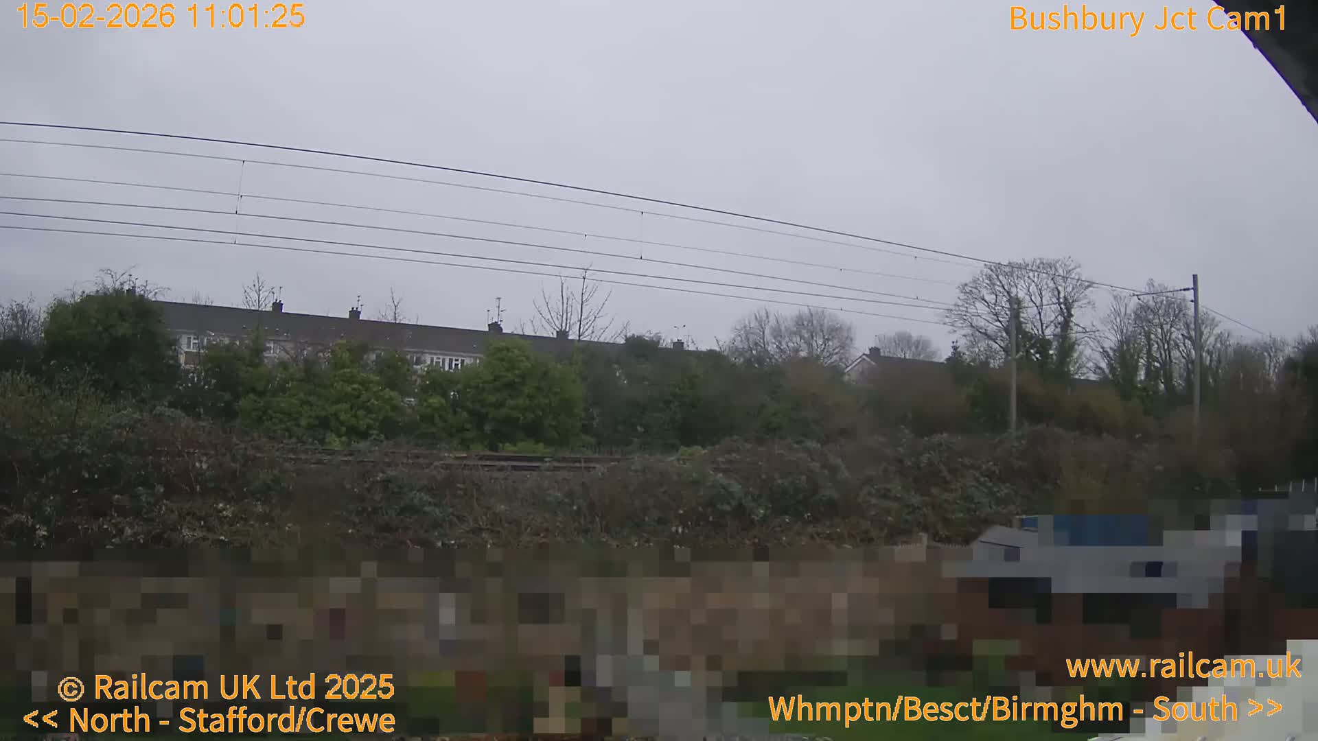 Bushbury Railway Junction Live Cam -  Wolverhampton, West Midlands, England, united Kingdom