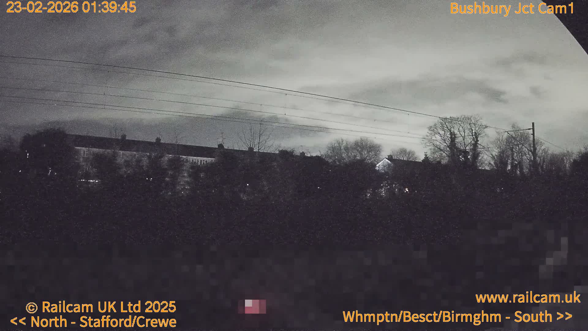 Bushbury Railway Junction Live Cam -  Wolverhampton, West Midlands, England, united Kingdom