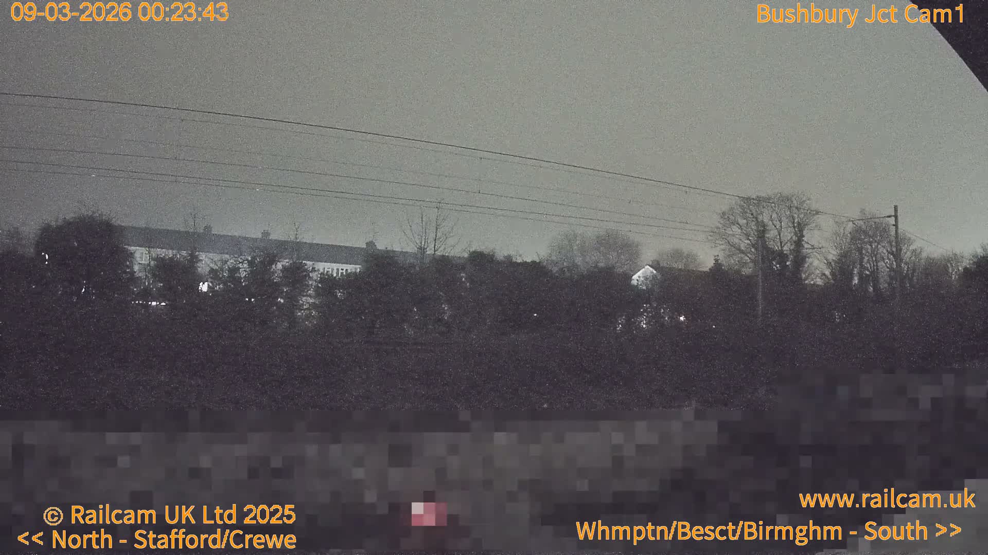 Bushbury Railway Junction Live Cam -  Wolverhampton, West Midlands, England, united Kingdom