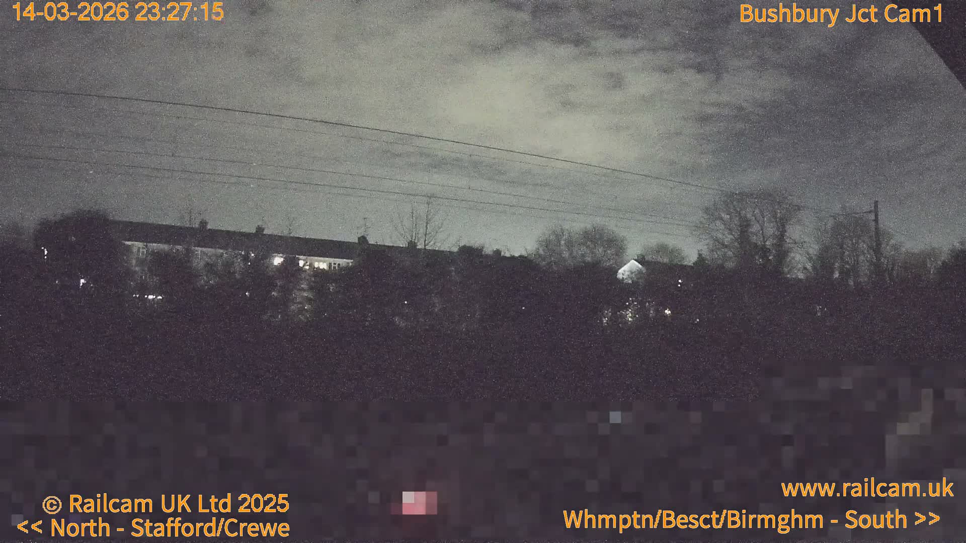Bushbury Railway Junction Live Cam -  Wolverhampton, West Midlands, England, united Kingdom