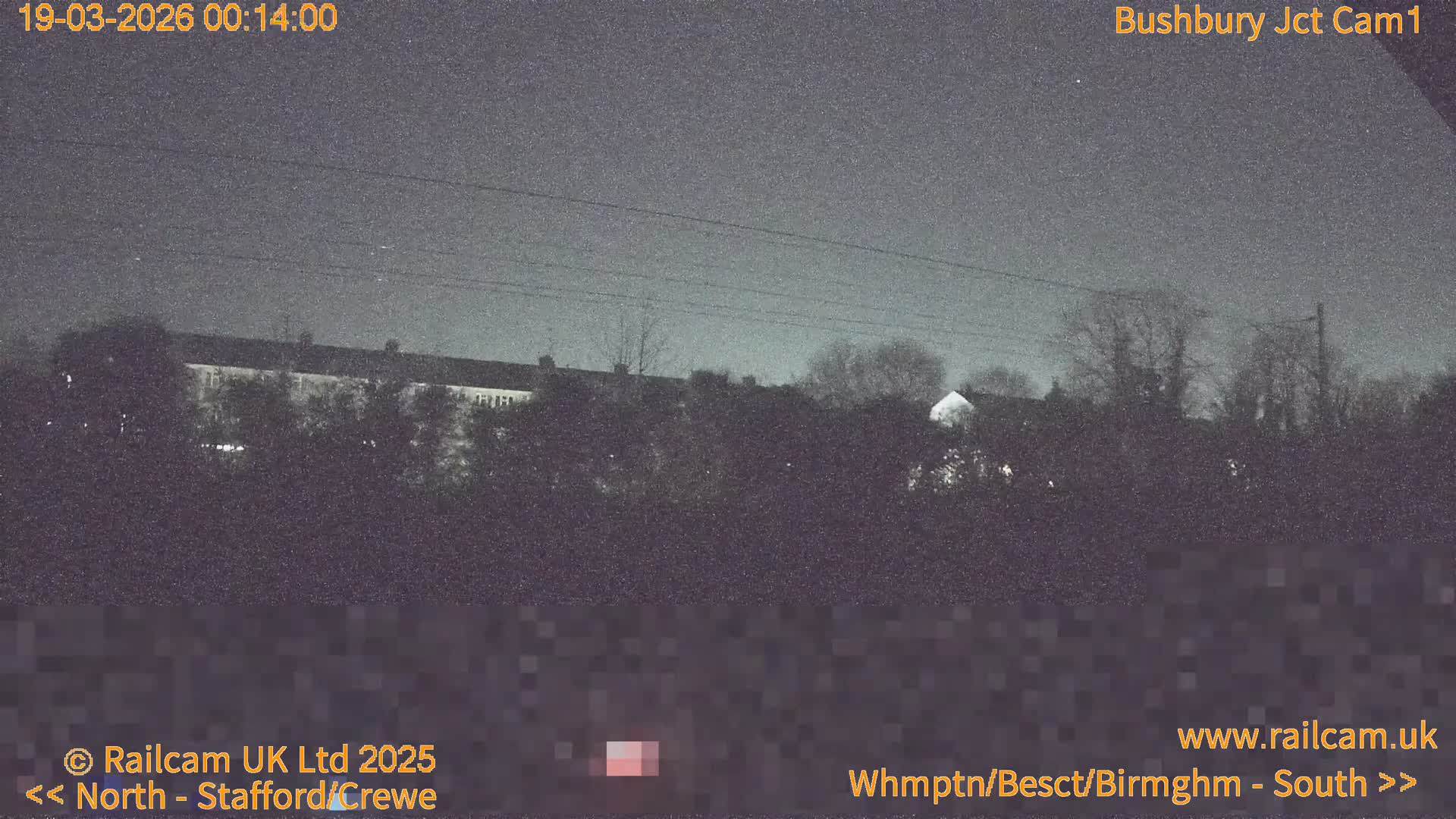 Bushbury Railway Junction Live Cam -  Wolverhampton, West Midlands, England, united Kingdom
