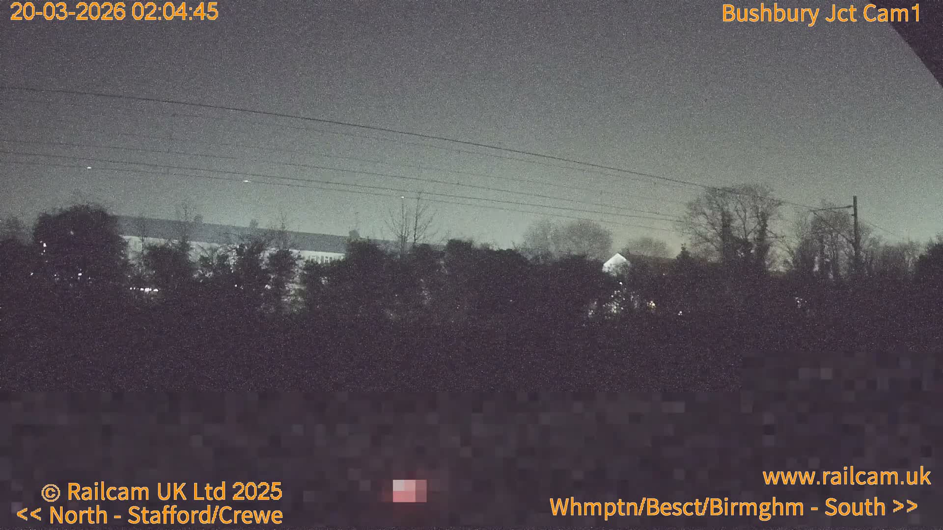 Bushbury Railway Junction Live Cam -  Wolverhampton, West Midlands, England, united Kingdom