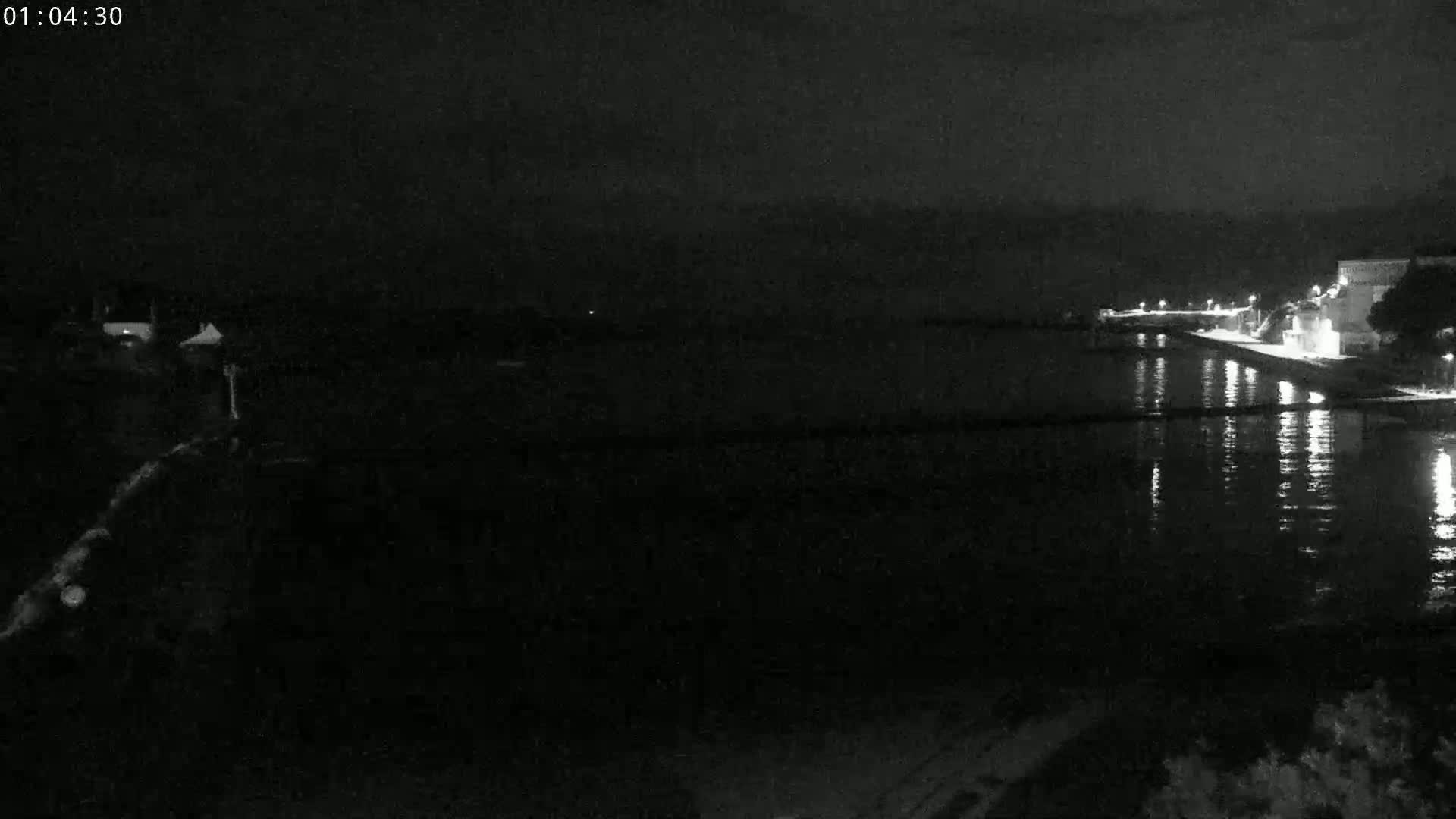 Audierne,  Passerelle des Capucins & Plage des Capucins Beach Live Cam - Quimper, Finistere, Bretagne, France