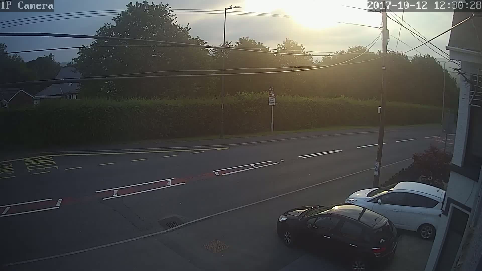 Ammanford Town , Penybanc Road East  Live Cam - Carmarthenshire, Dyfed, Wales, United Kingdom
