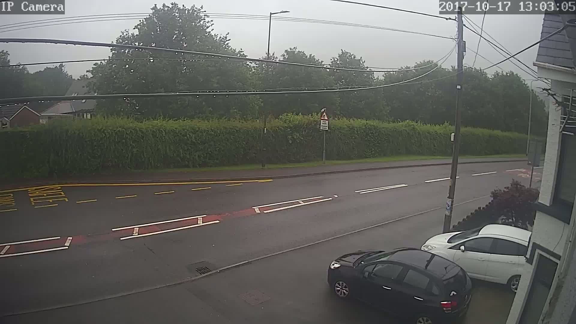 Ammanford Town , Penybanc Road East  Live Cam - Carmarthenshire, Dyfed, Wales, United Kingdom