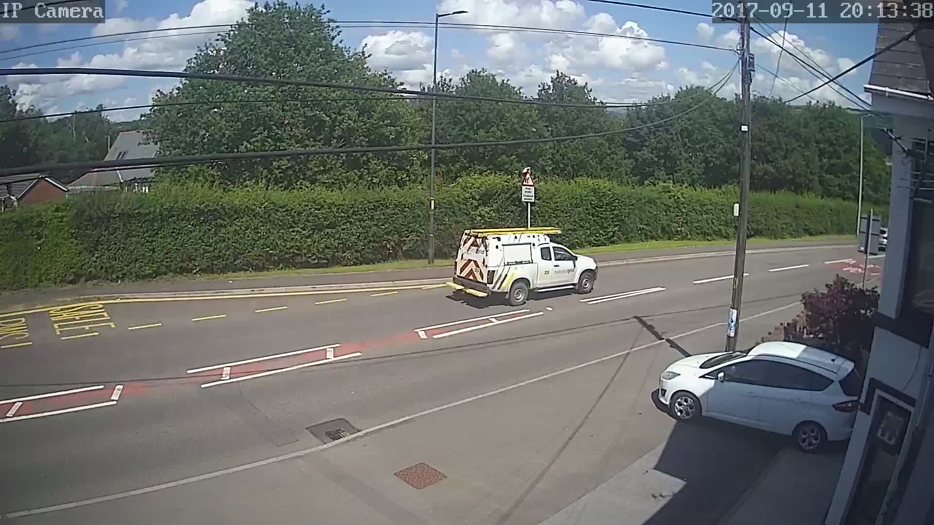 Ammanford Town , Penybanc Road East  Live Cam - Carmarthenshire, Dyfed, Wales, United Kingdom