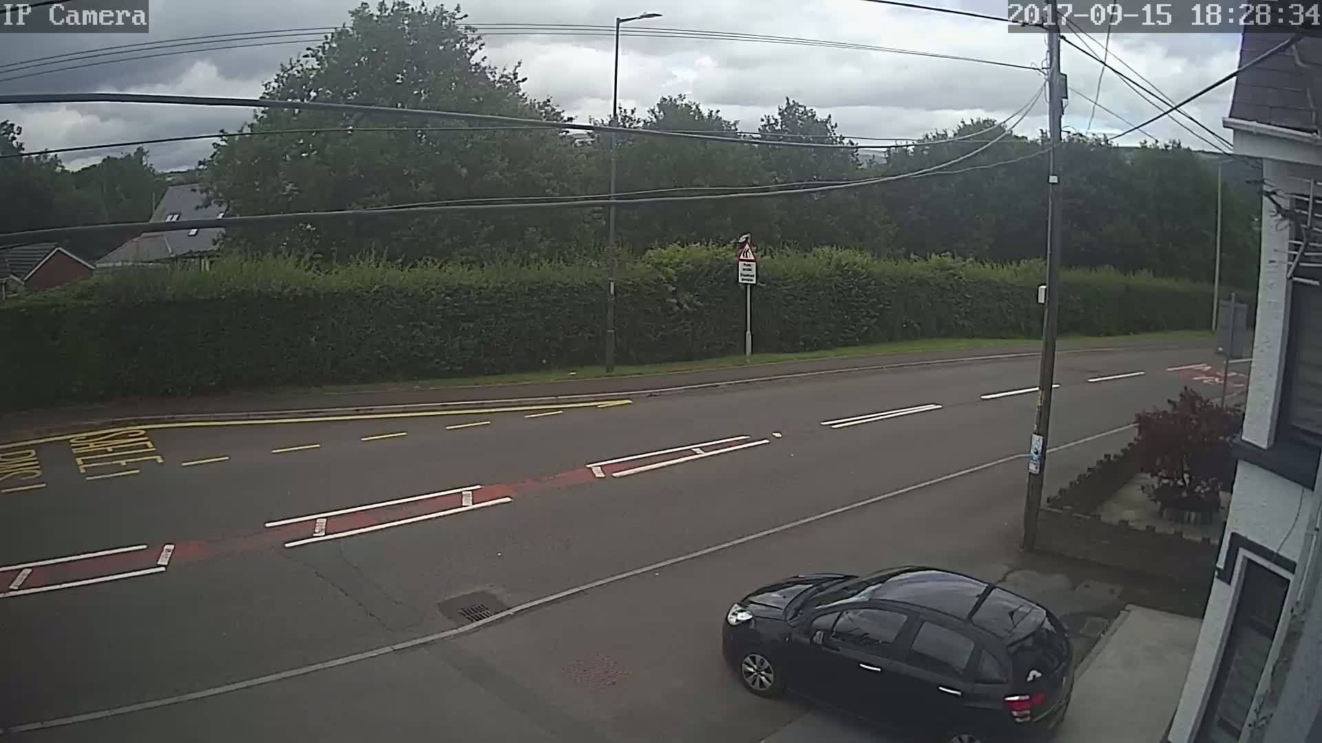 Ammanford Town , Penybanc Road East  Live Cam - Carmarthenshire, Dyfed, Wales, United Kingdom