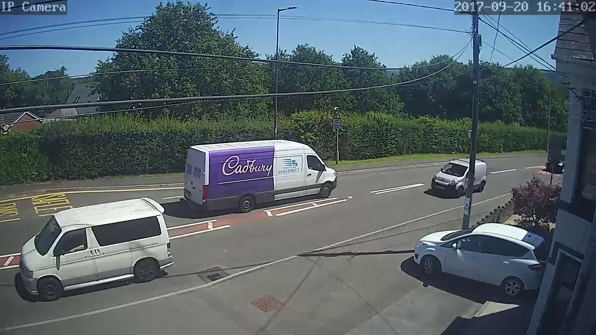 Ammanford Town , Penybanc Road East  Live Cam - Carmarthenshire, Dyfed, Wales, United Kingdom