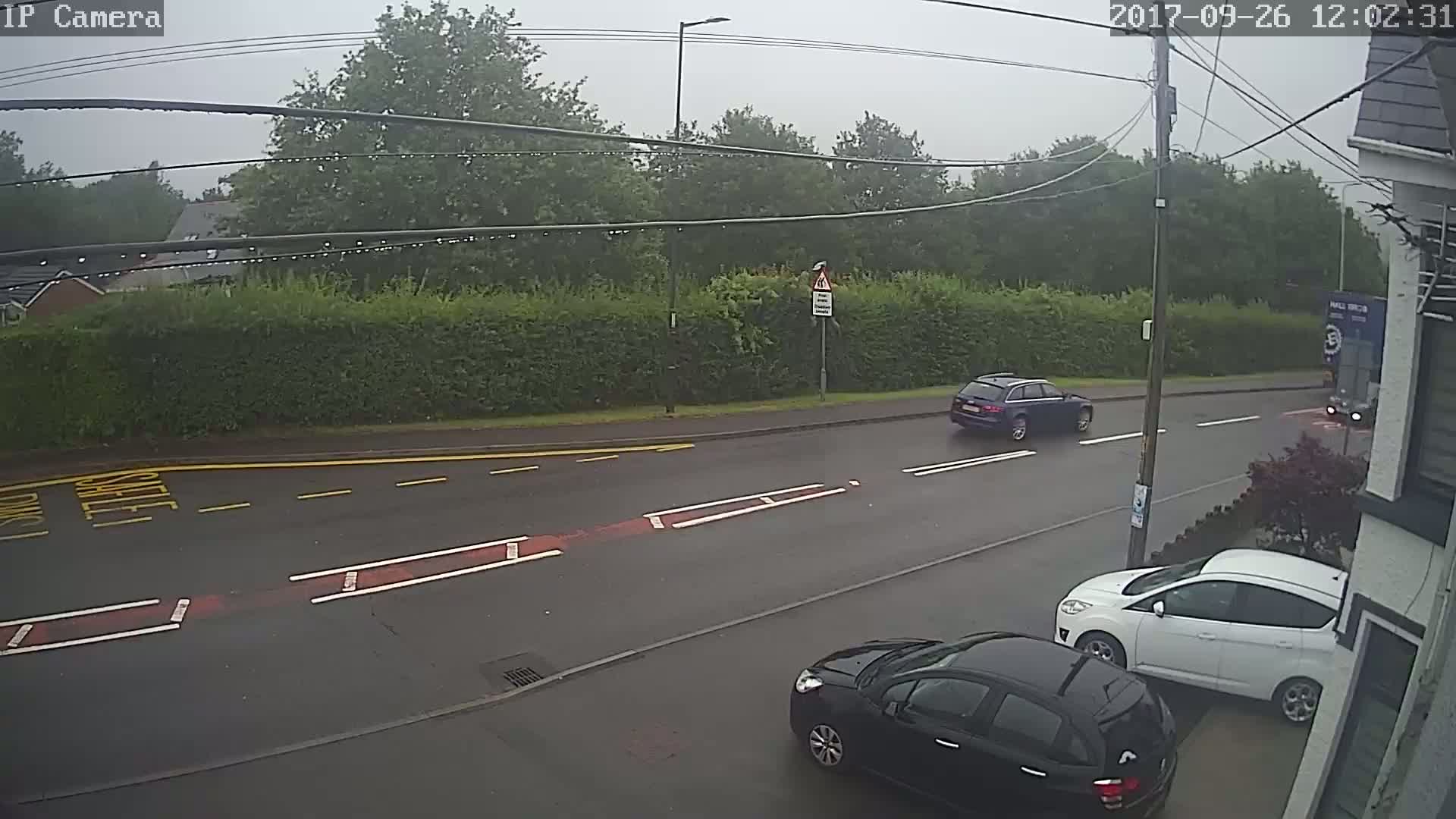 Ammanford Town , Penybanc Road East  Live Cam - Carmarthenshire, Dyfed, Wales, United Kingdom