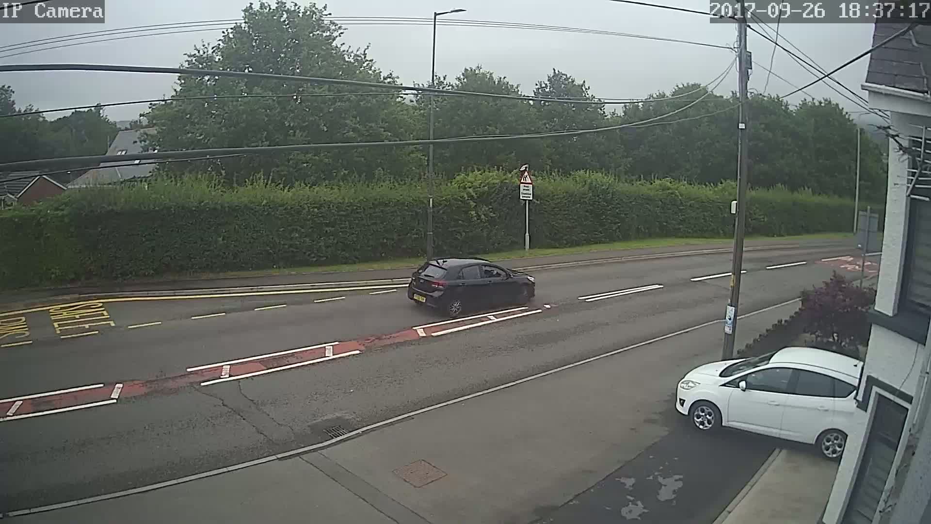 Ammanford Town , Penybanc Road East  Live Cam - Carmarthenshire, Dyfed, Wales, United Kingdom