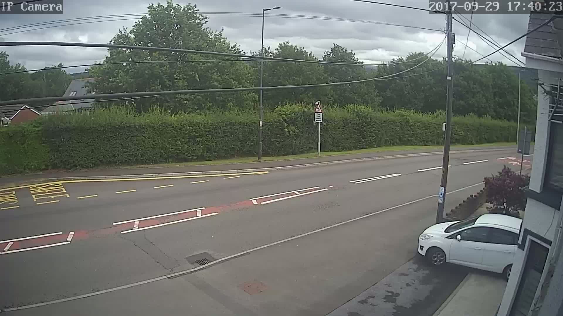 Ammanford Town , Penybanc Road East  Live Cam - Carmarthenshire, Dyfed, Wales, United Kingdom