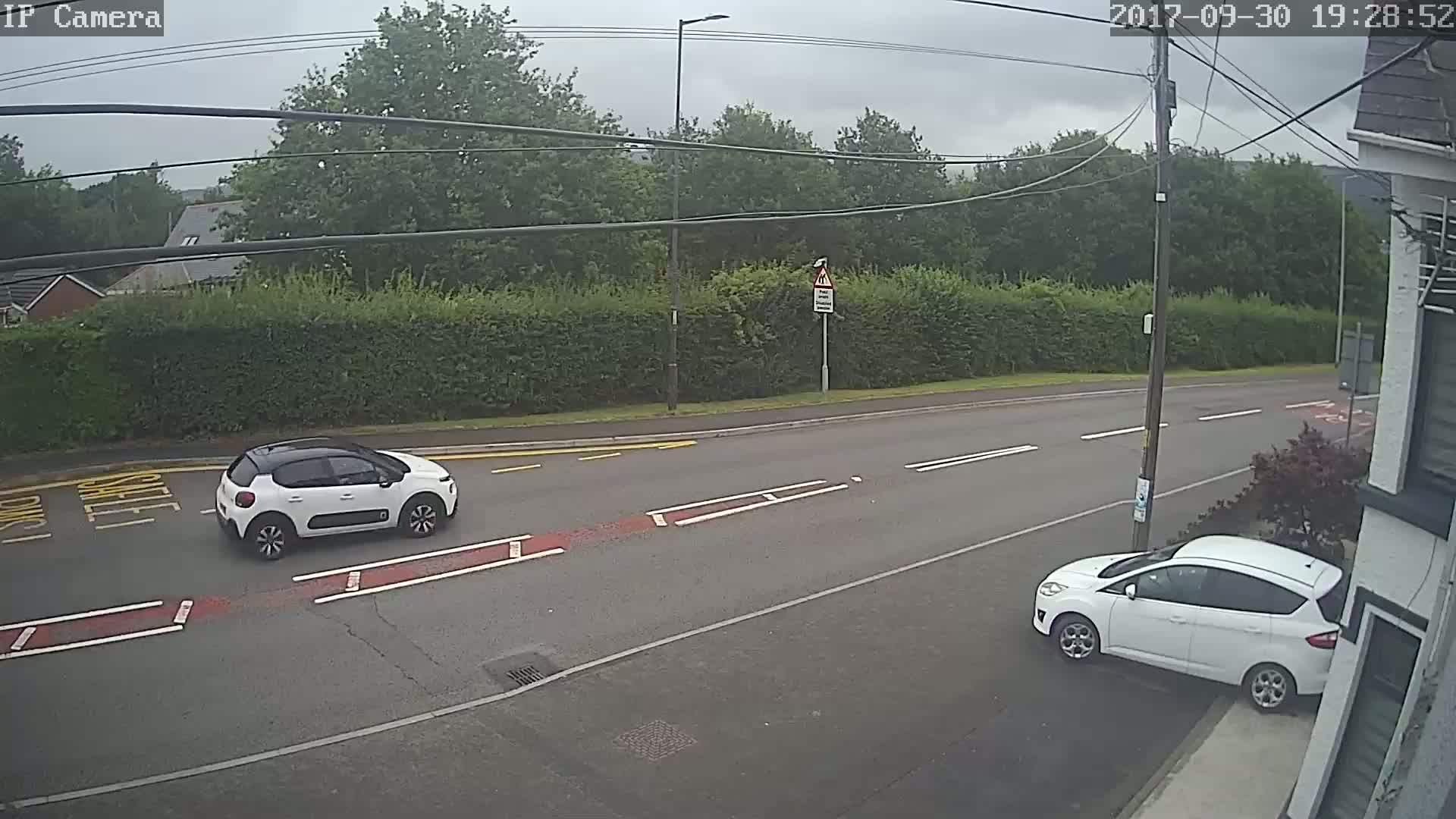 Ammanford Town , Penybanc Road East  Live Cam - Carmarthenshire, Dyfed, Wales, United Kingdom