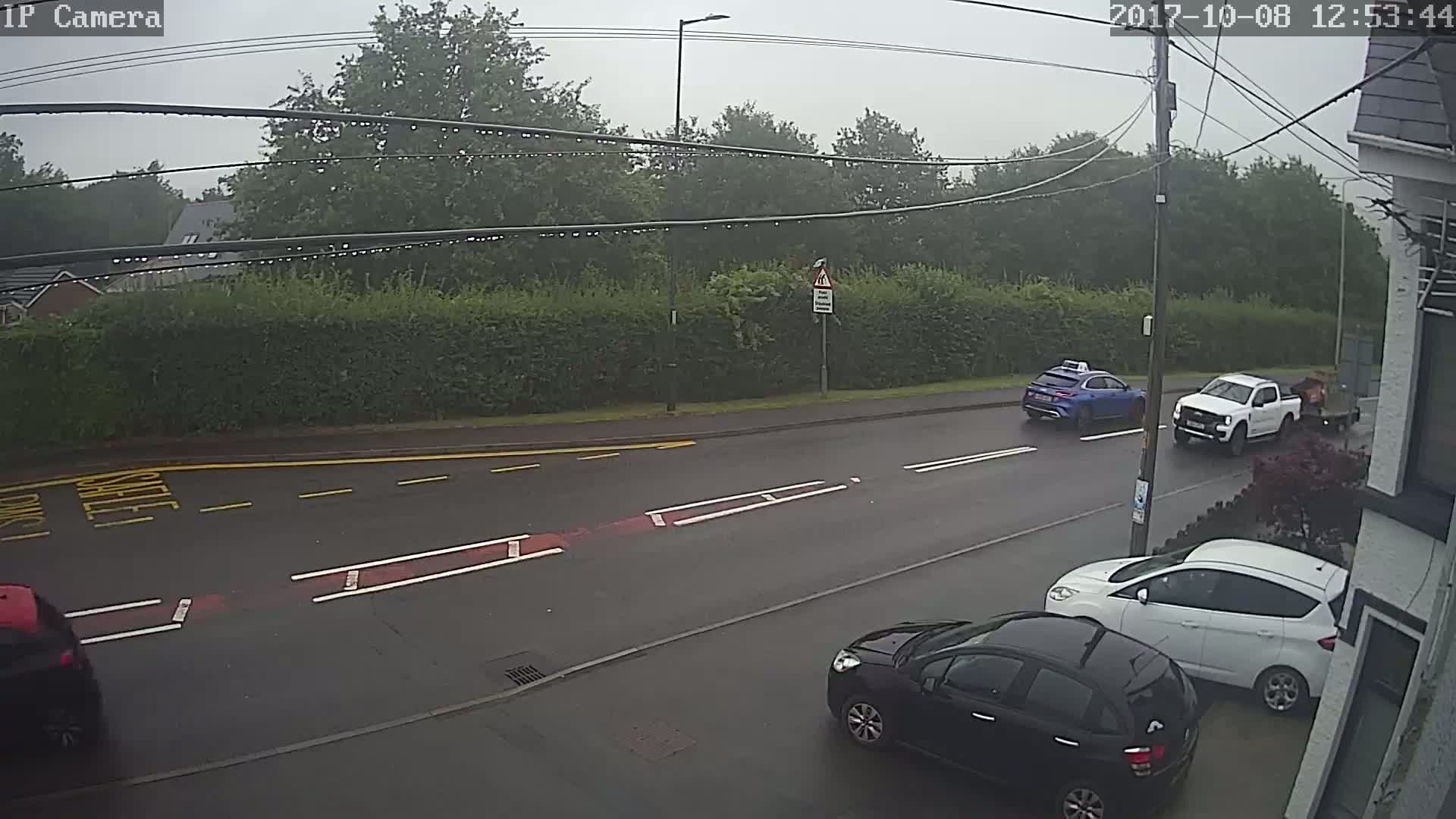 Ammanford Town , Penybanc Road East  Live Cam - Carmarthenshire, Dyfed, Wales, United Kingdom