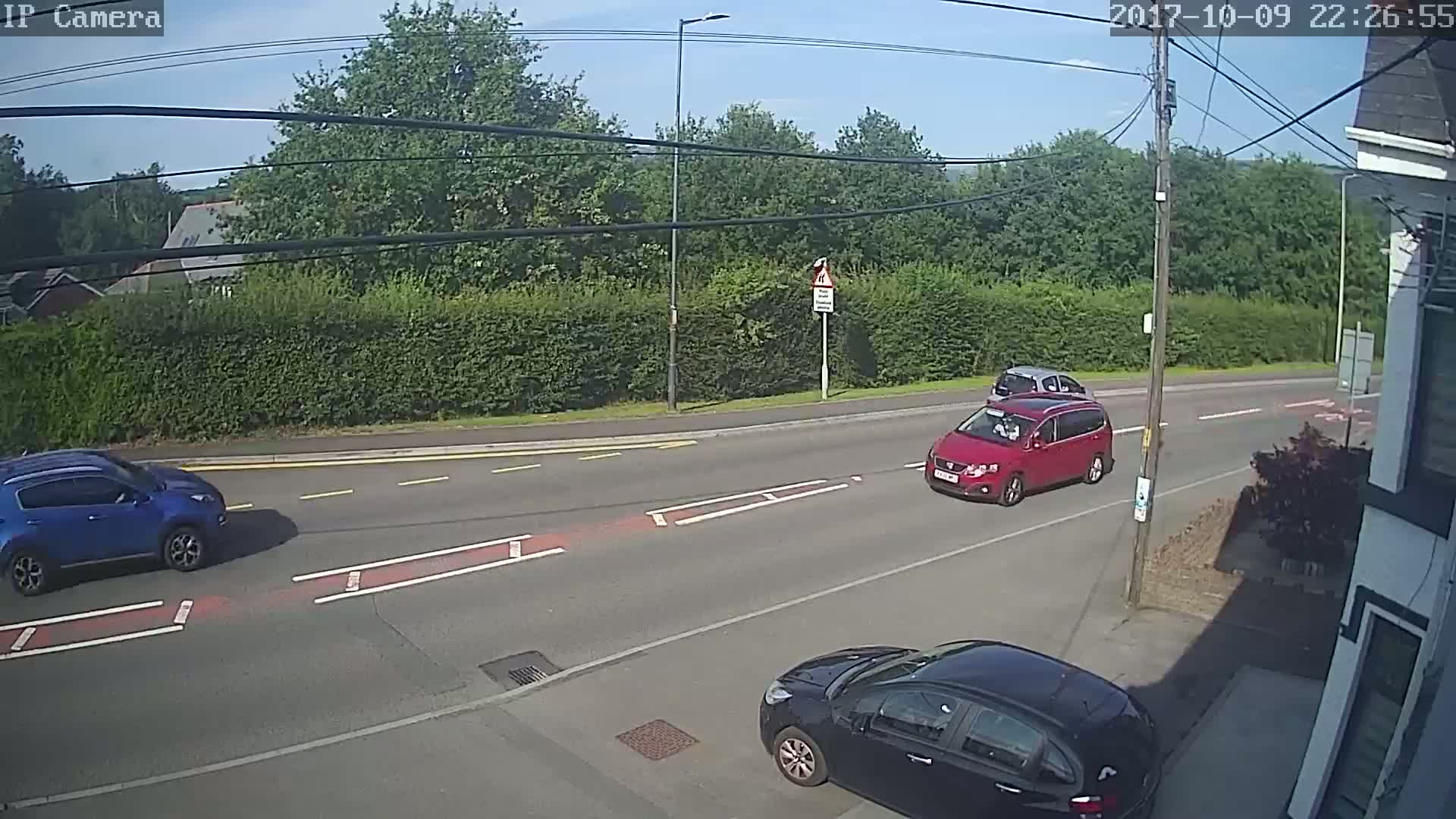 Ammanford Town , Penybanc Road East  Live Cam - Carmarthenshire, Dyfed, Wales, United Kingdom