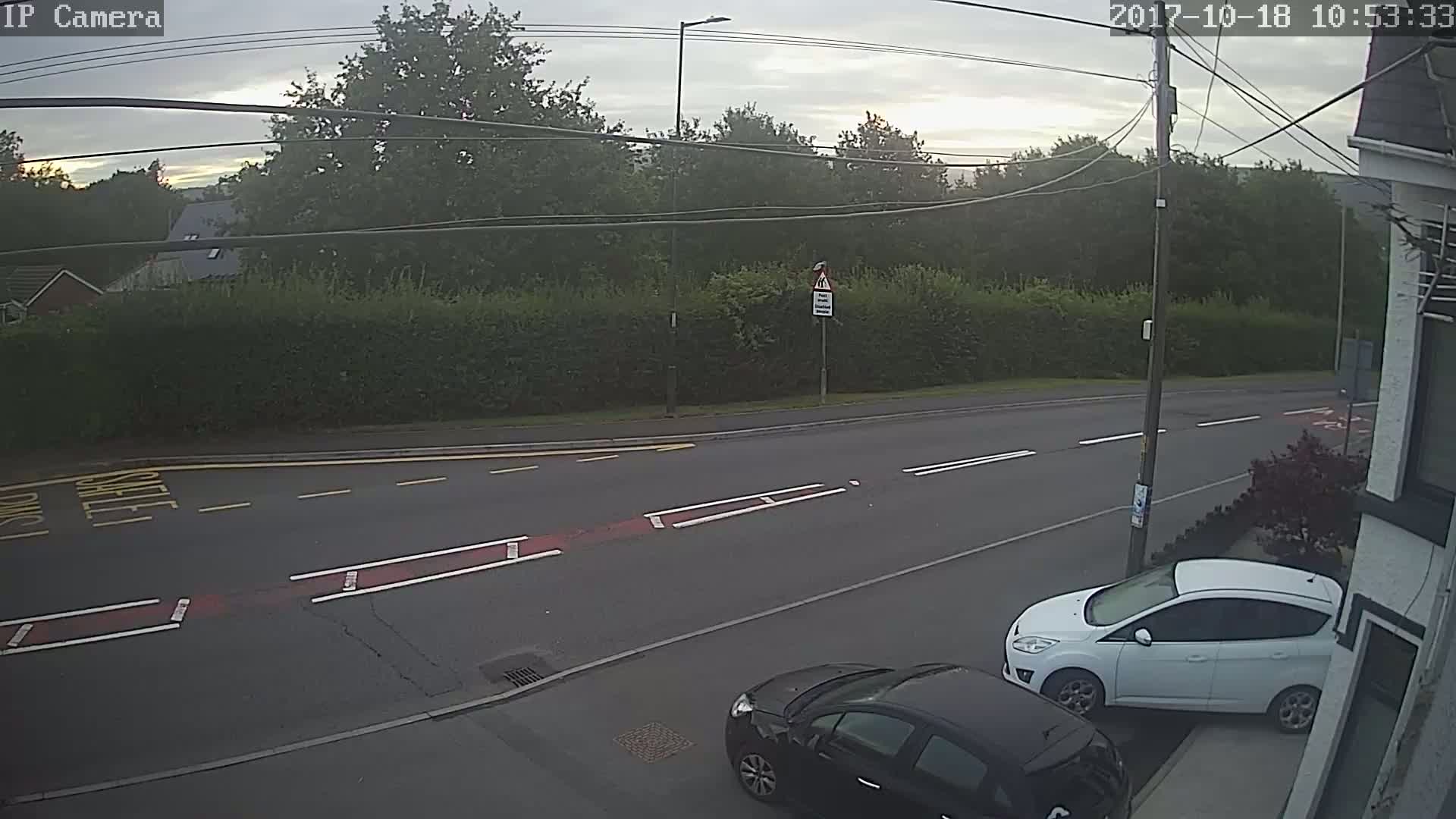 Ammanford Town , Penybanc Road East  Live Cam - Carmarthenshire, Dyfed, Wales, United Kingdom