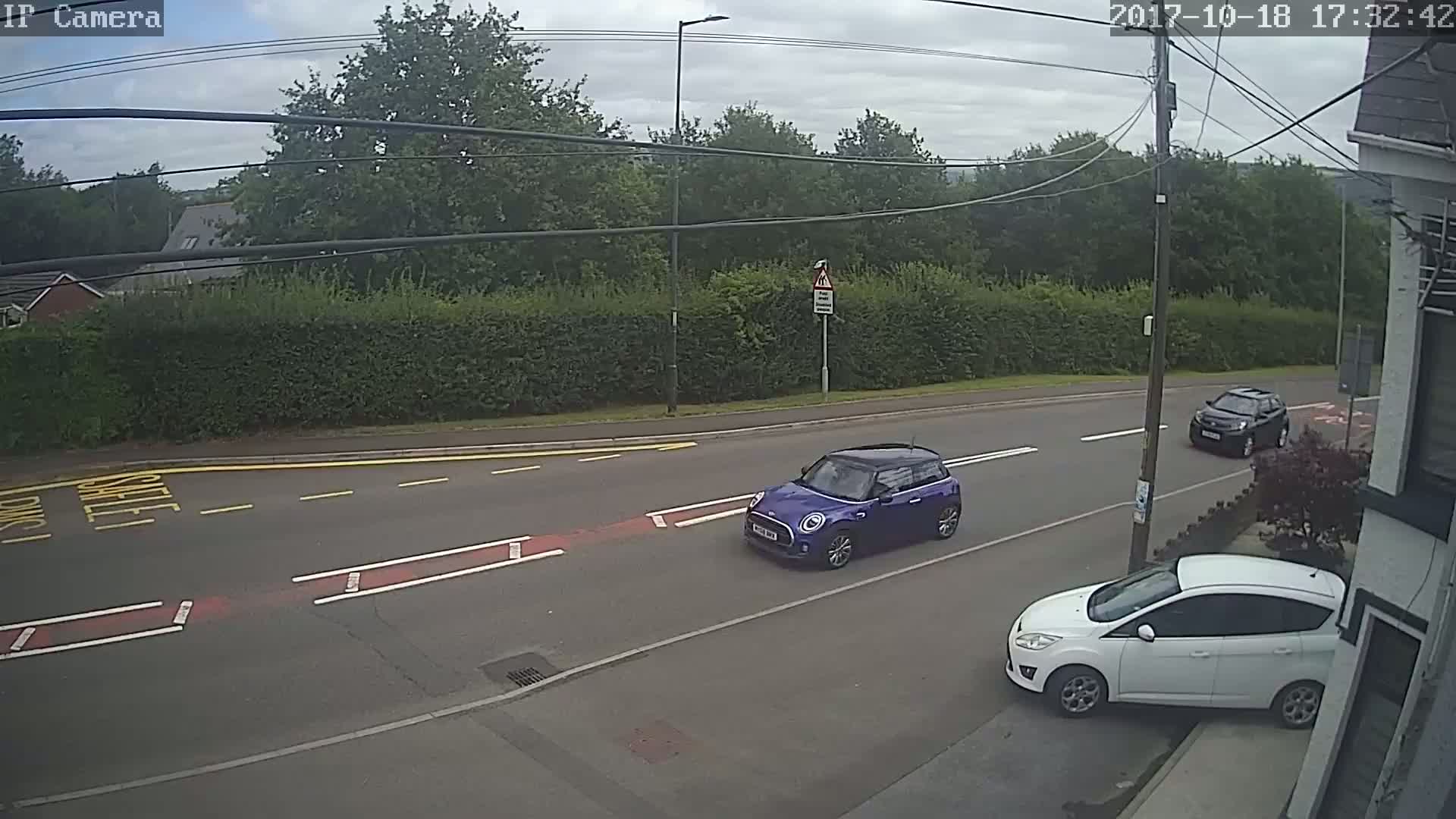 Ammanford Town , Penybanc Road East  Live Cam - Carmarthenshire, Dyfed, Wales, United Kingdom