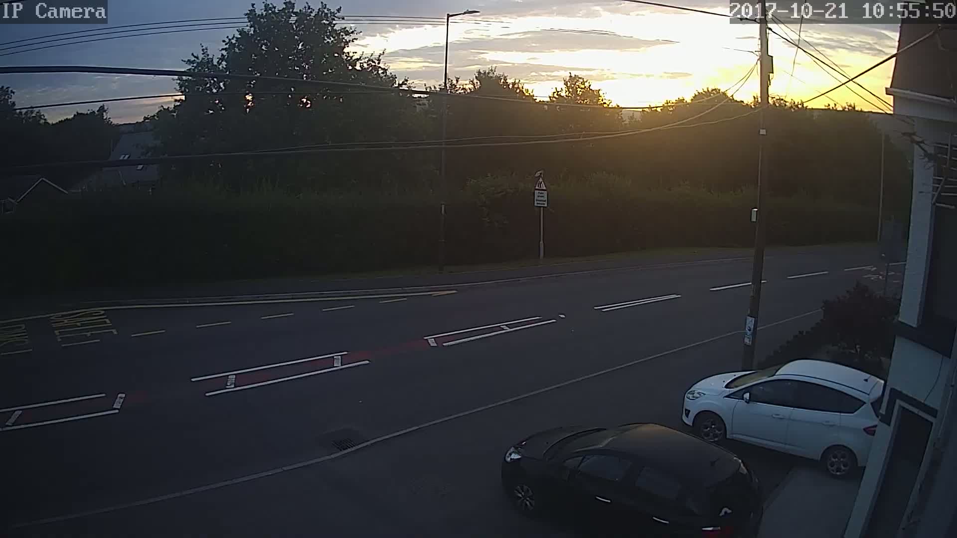 Ammanford Town , Penybanc Road East  Live Cam - Carmarthenshire, Dyfed, Wales, United Kingdom