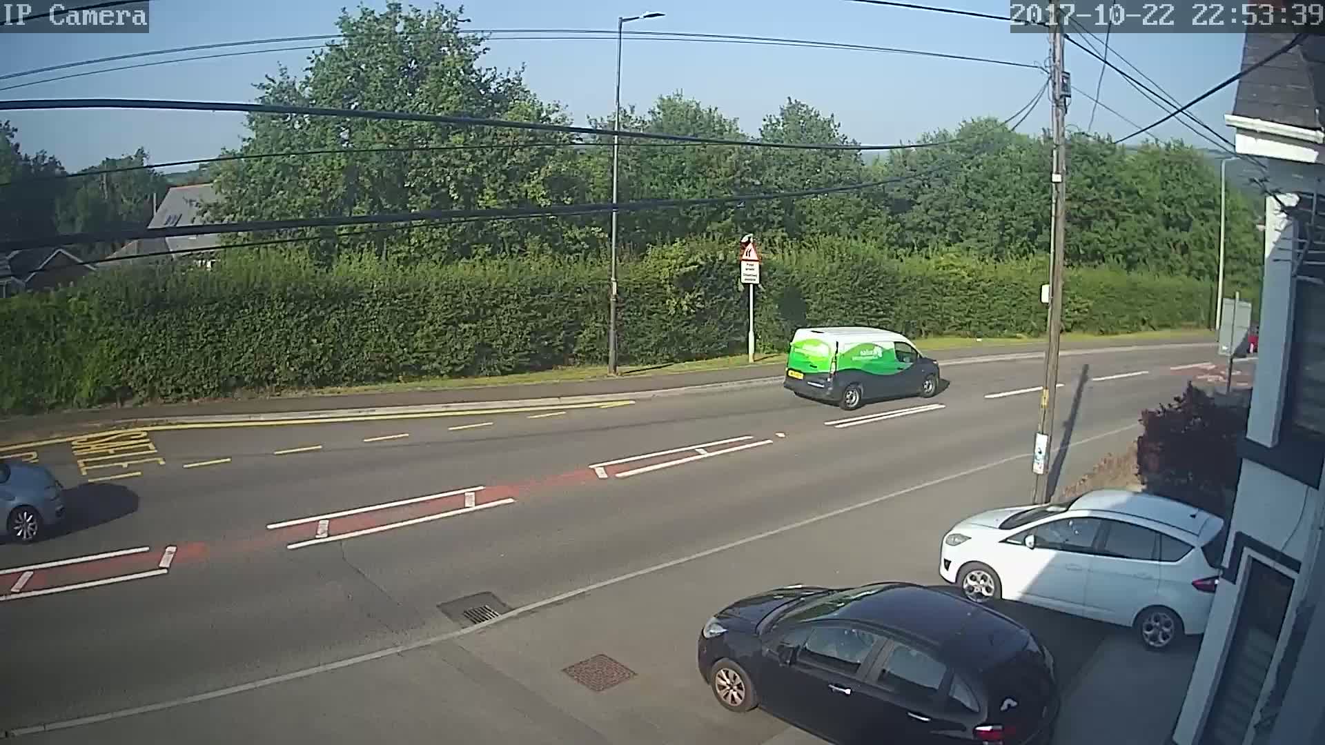 Ammanford Town , Penybanc Road East  Live Cam - Carmarthenshire, Dyfed, Wales, United Kingdom