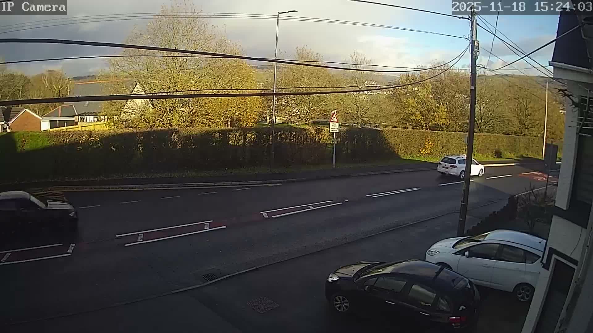 Ammanford Town , Penybanc Road East  Live Cam - Carmarthenshire, Dyfed, Wales, United Kingdom