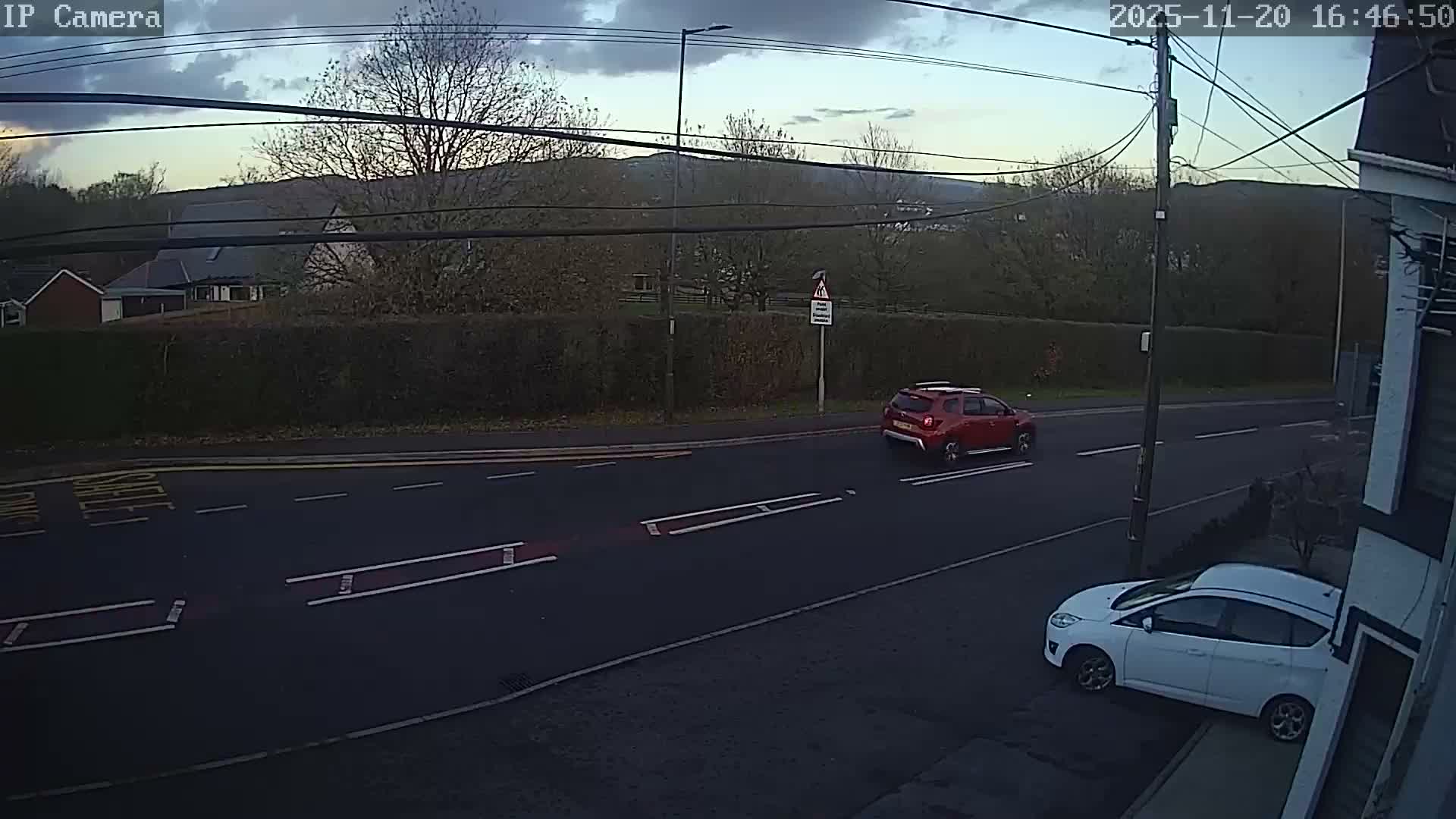 Ammanford Town , Penybanc Road East  Live Cam - Carmarthenshire, Dyfed, Wales, United Kingdom