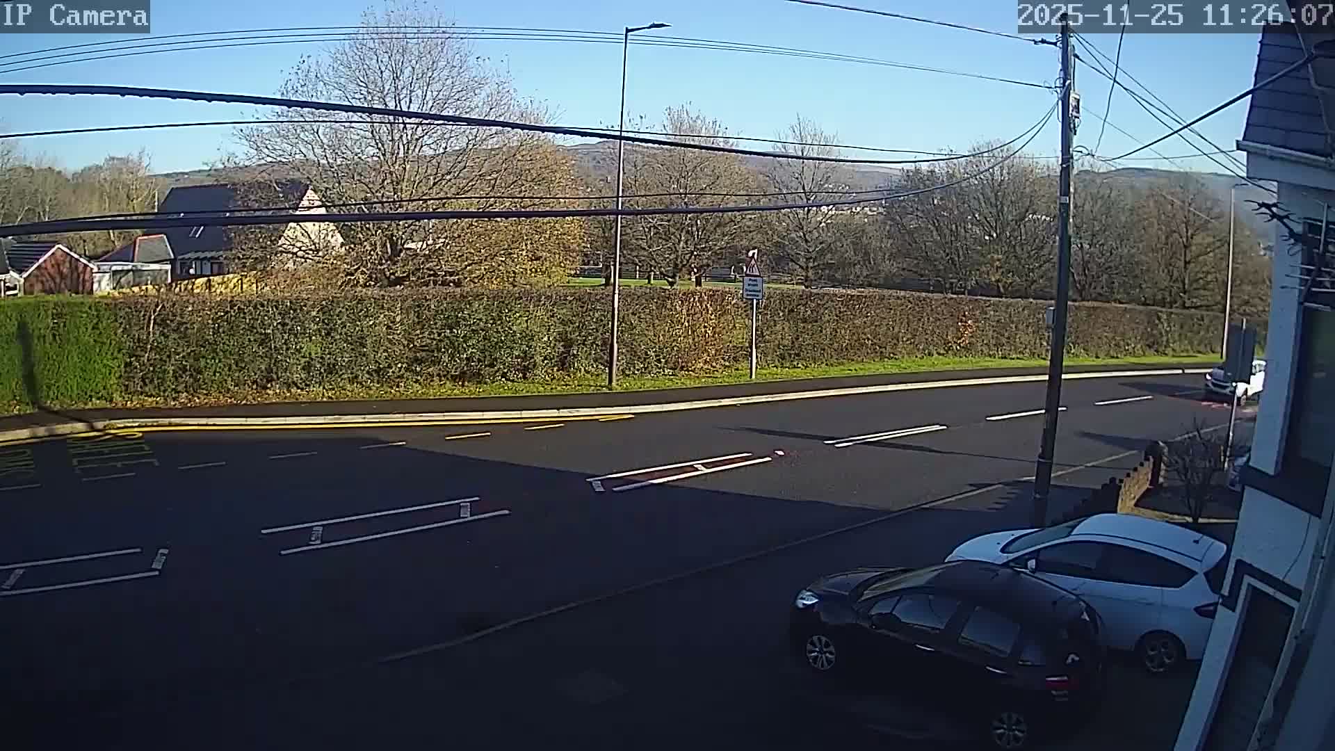 Ammanford Town , Penybanc Road East  Live Cam - Carmarthenshire, Dyfed, Wales, United Kingdom