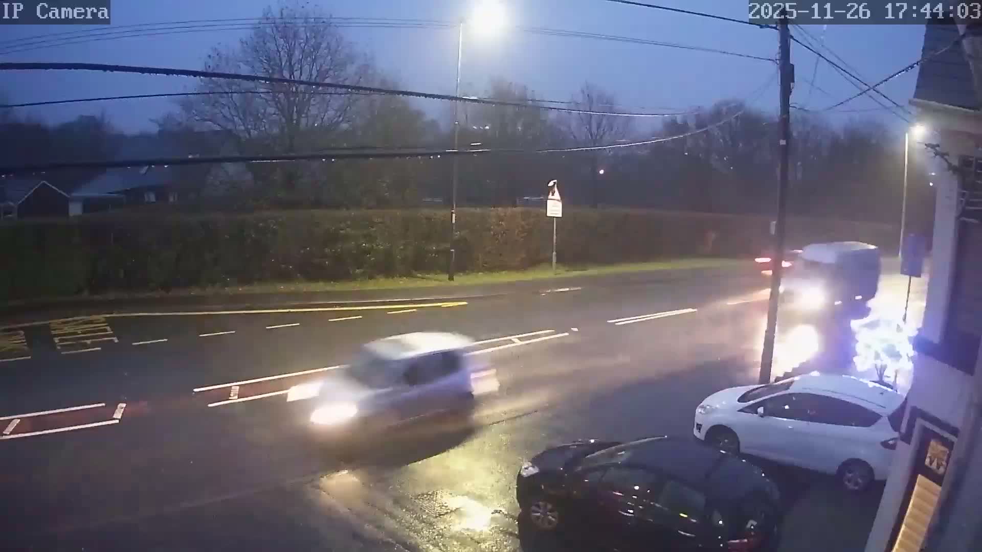 Ammanford Town , Penybanc Road East  Live Cam - Carmarthenshire, Dyfed, Wales, United Kingdom