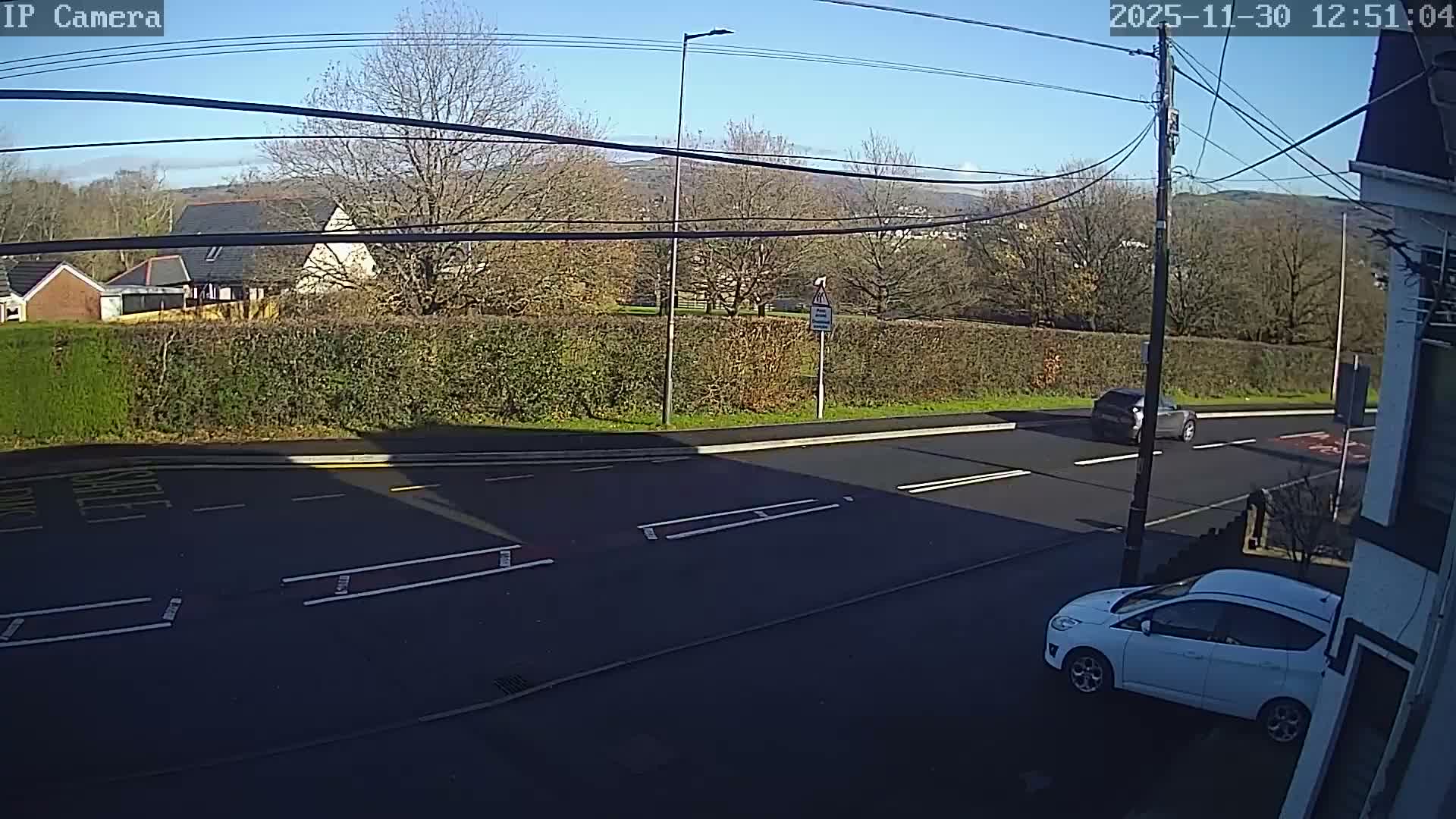 Ammanford Town , Penybanc Road East  Live Cam - Carmarthenshire, Dyfed, Wales, United Kingdom