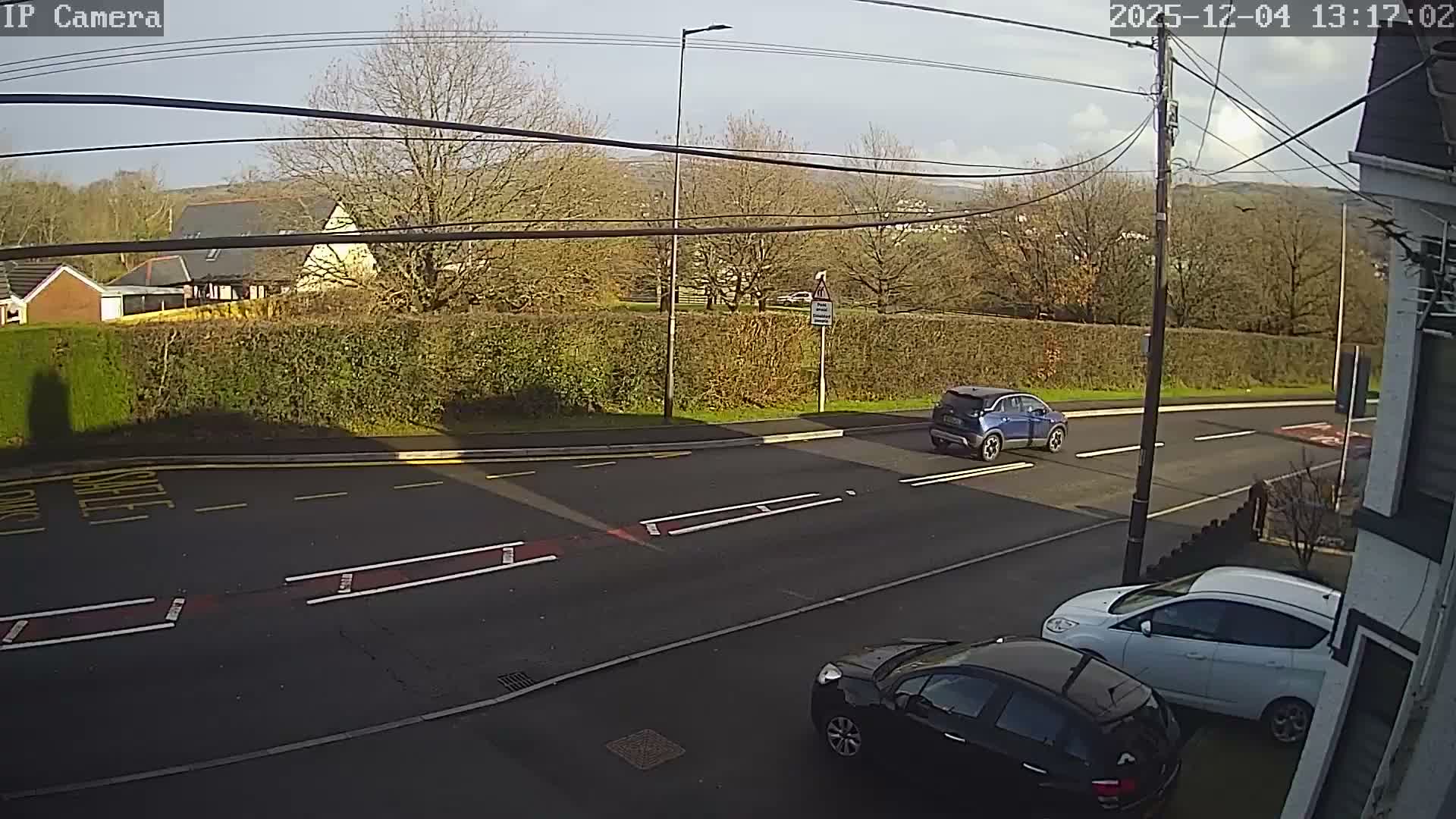 Ammanford Town , Penybanc Road East  Live Cam - Carmarthenshire, Dyfed, Wales, United Kingdom