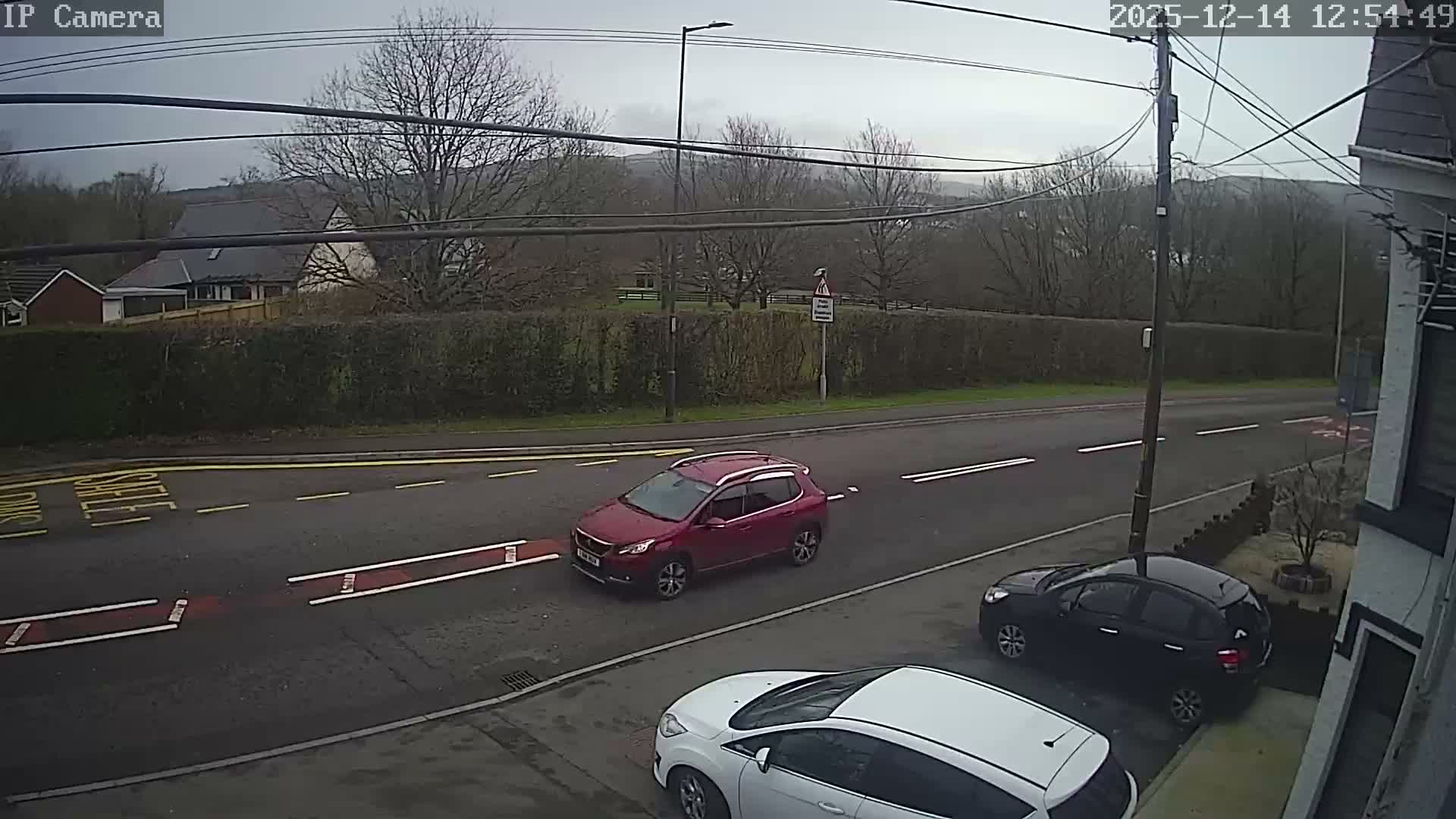 Ammanford Town , Penybanc Road East  Live Cam - Carmarthenshire, Dyfed, Wales, United Kingdom