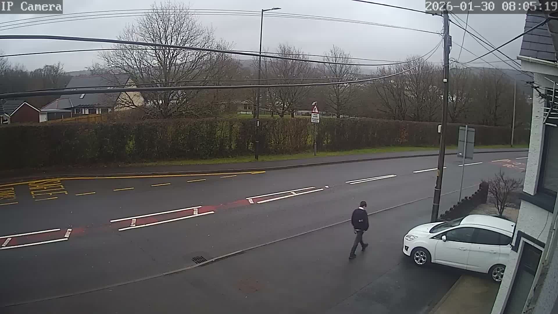 Ammanford Town , Penybanc Road East  Live Cam - Carmarthenshire, Dyfed, Wales, United Kingdom