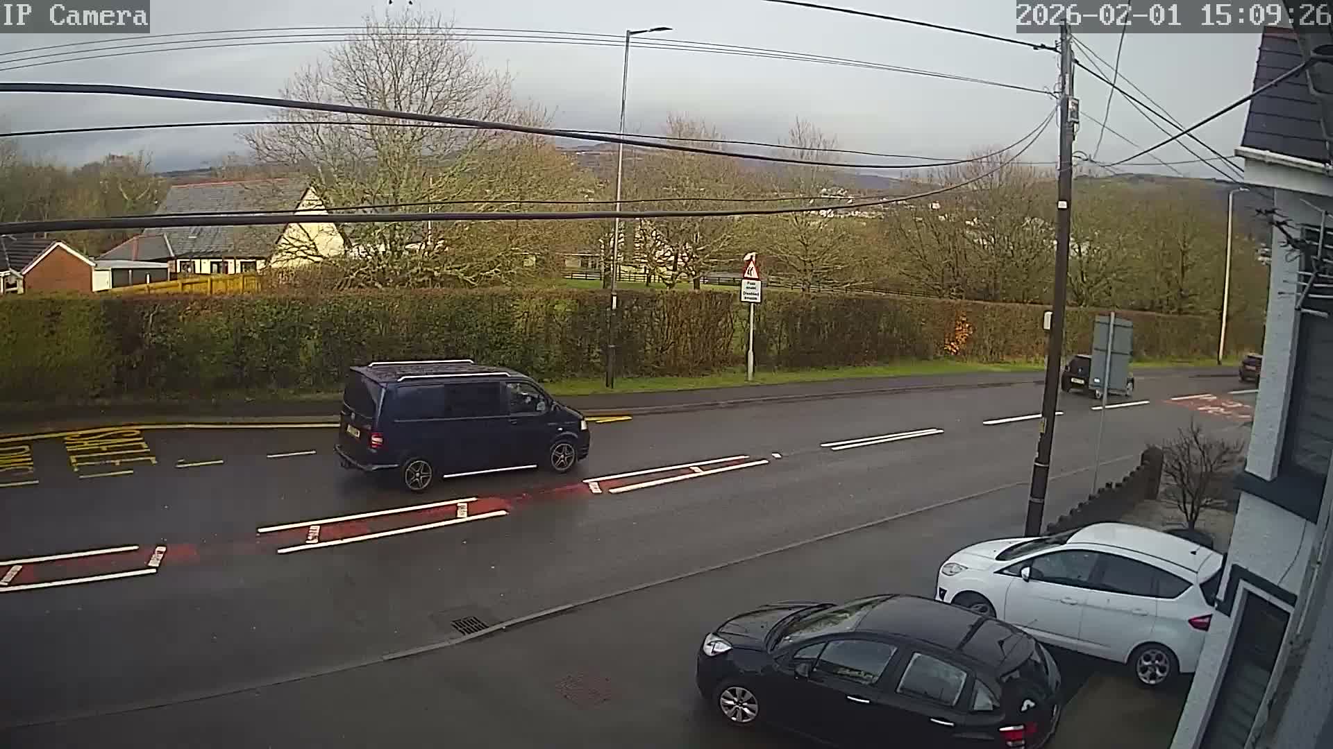 Ammanford Town , Penybanc Road East  Live Cam - Carmarthenshire, Dyfed, Wales, United Kingdom