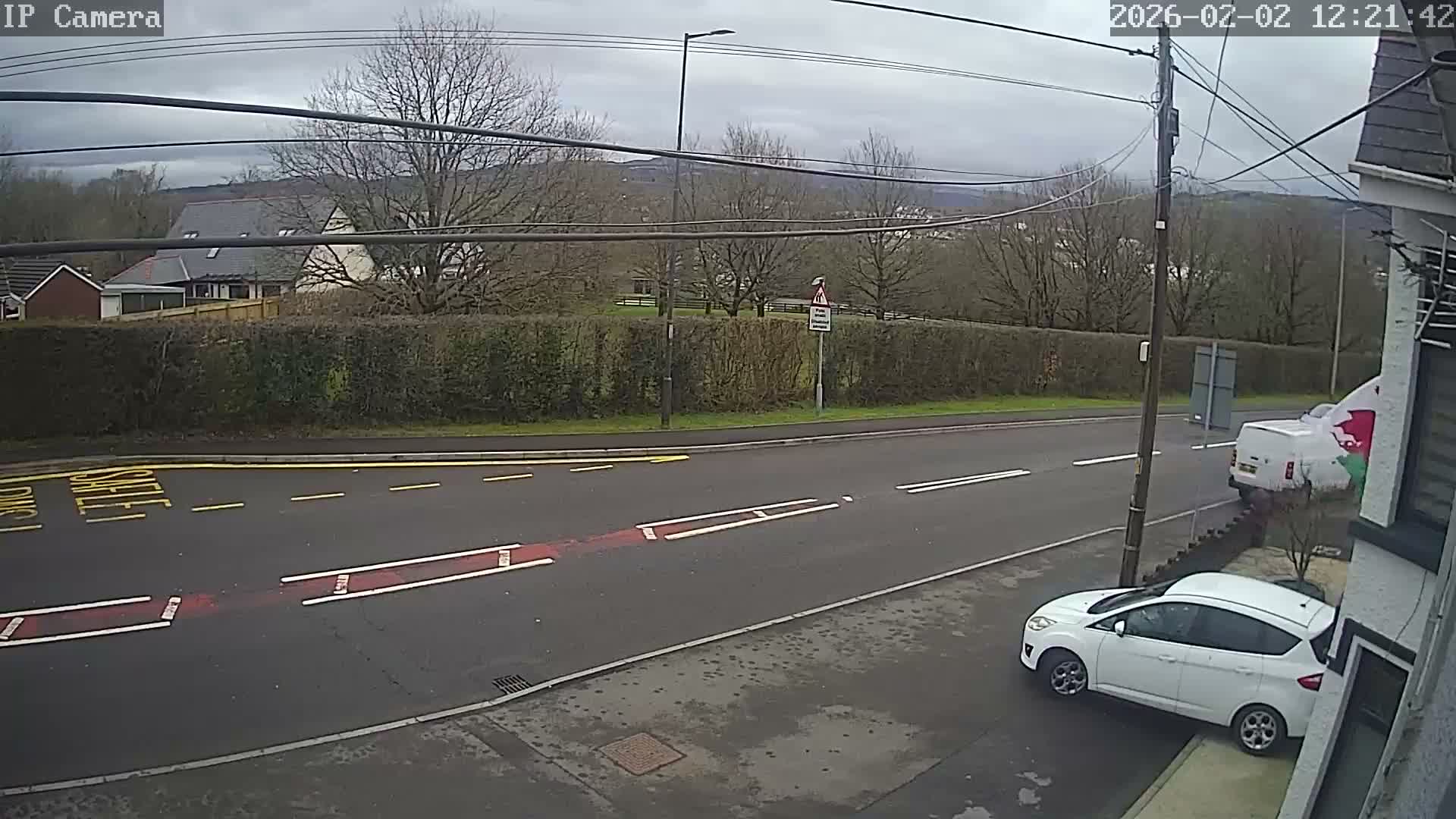 Ammanford Town , Penybanc Road East  Live Cam - Carmarthenshire, Dyfed, Wales, United Kingdom