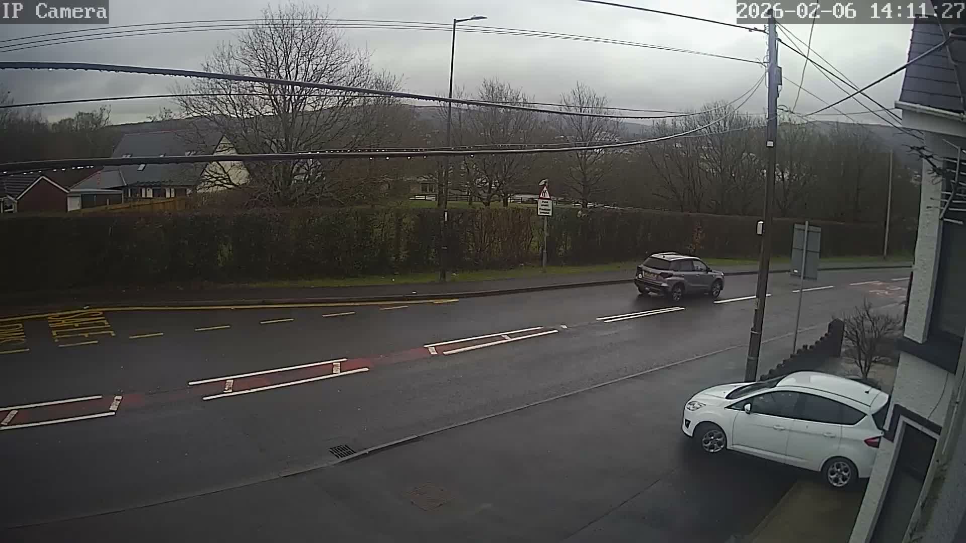 Ammanford Town , Penybanc Road East  Live Cam - Carmarthenshire, Dyfed, Wales, United Kingdom