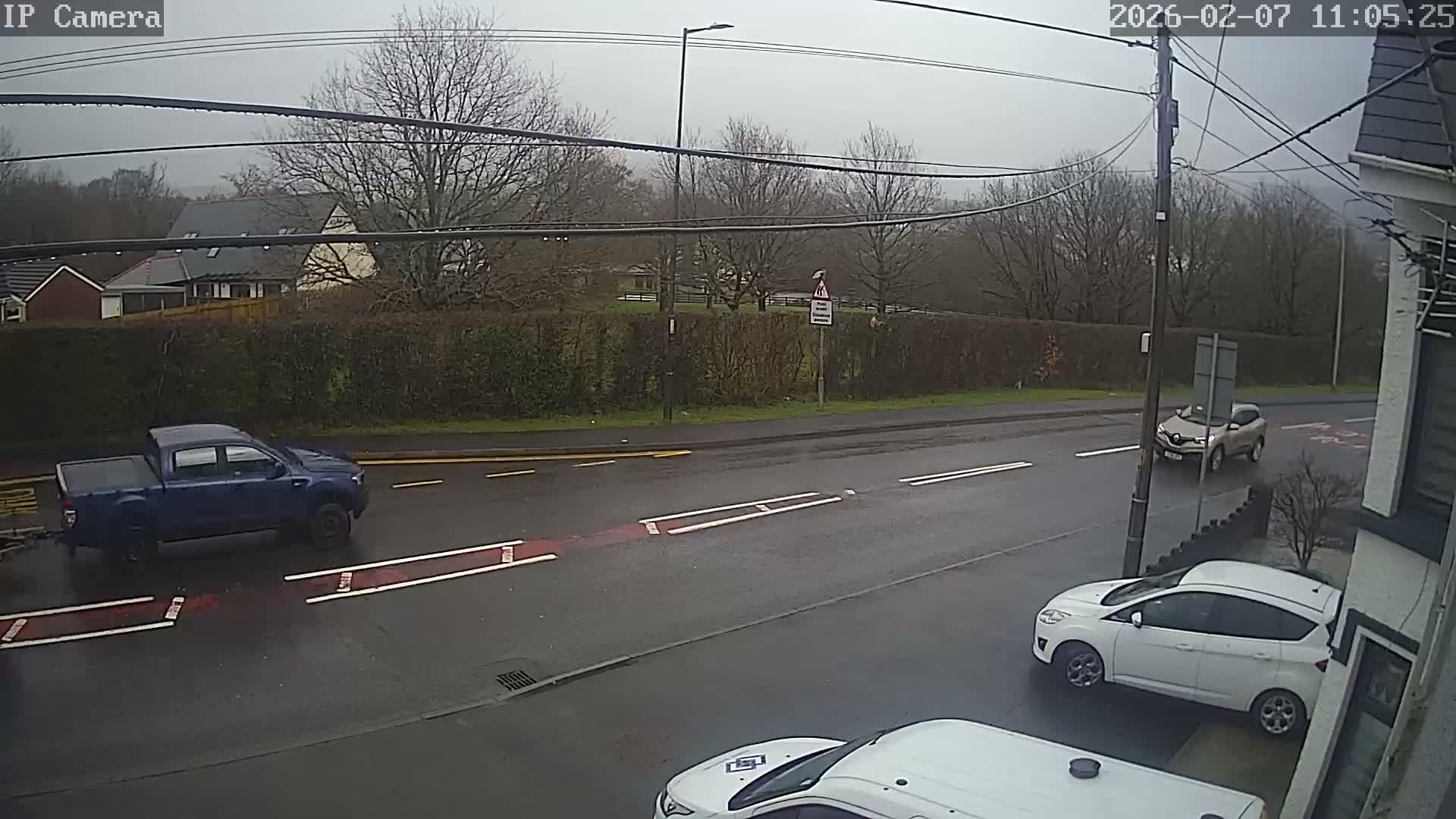 Ammanford Town , Penybanc Road East  Live Cam - Carmarthenshire, Dyfed, Wales, United Kingdom