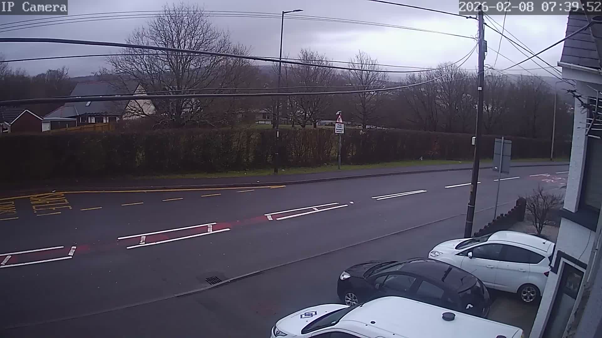 Ammanford Town , Penybanc Road East  Live Cam - Carmarthenshire, Dyfed, Wales, United Kingdom