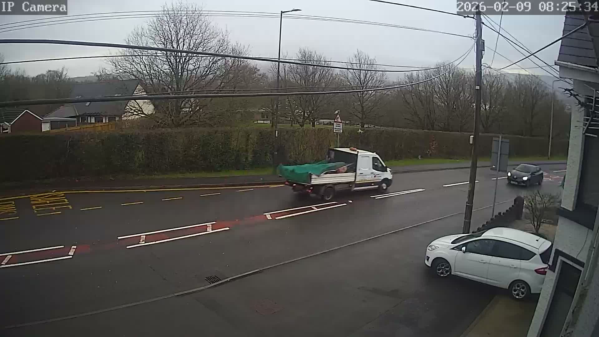 Ammanford Town , Penybanc Road East  Live Cam - Carmarthenshire, Dyfed, Wales, United Kingdom