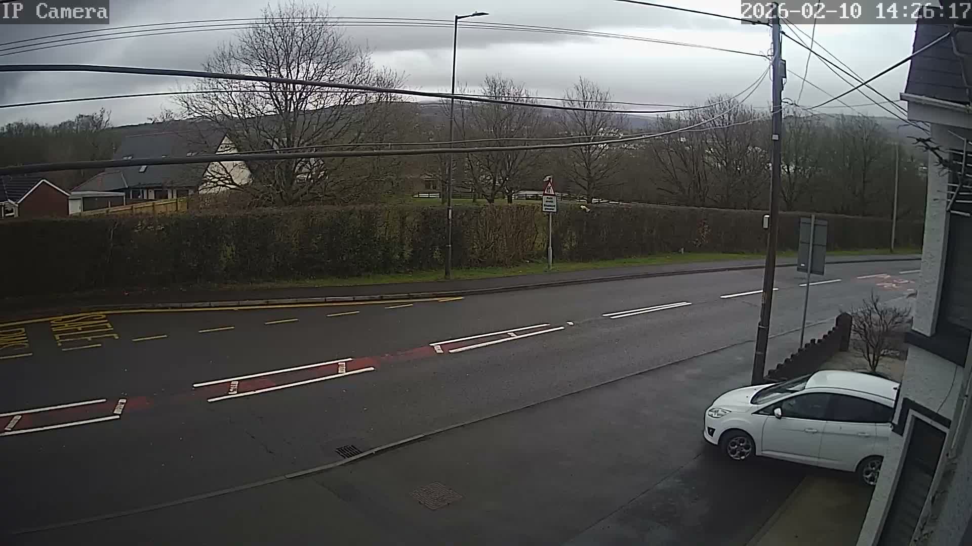 Ammanford Town , Penybanc Road East  Live Cam - Carmarthenshire, Dyfed, Wales, United Kingdom