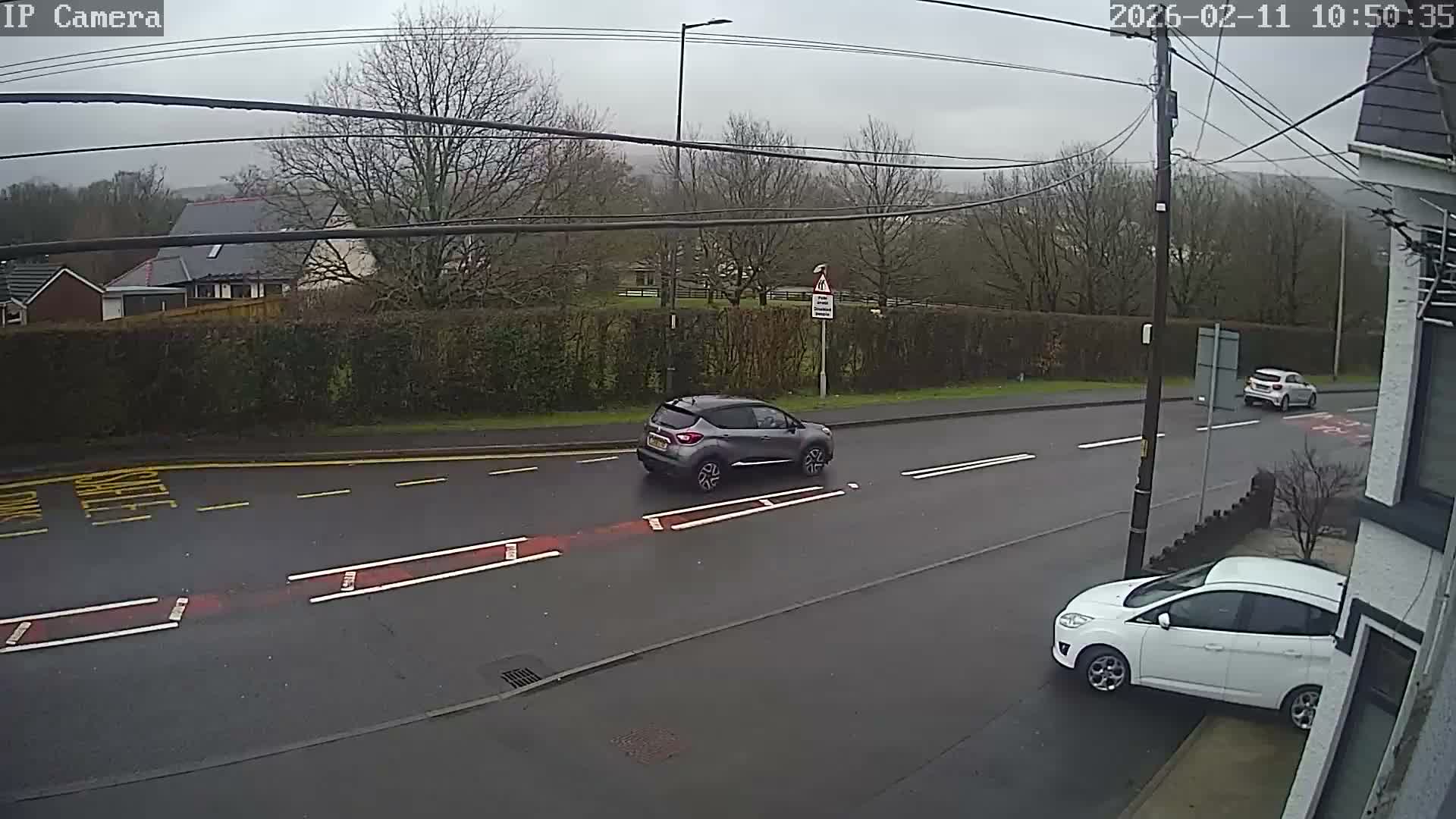 Ammanford Town , Penybanc Road East  Live Cam - Carmarthenshire, Dyfed, Wales, United Kingdom