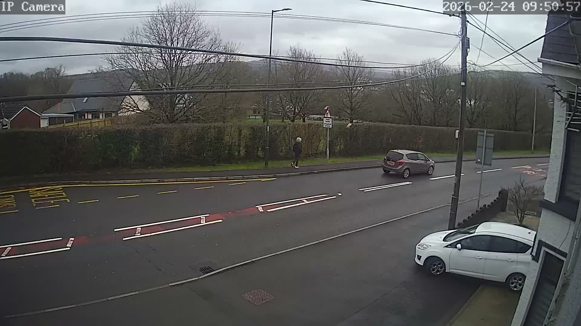 Ammanford Town , Penybanc Road East  Live Cam - Carmarthenshire, Dyfed, Wales, United Kingdom