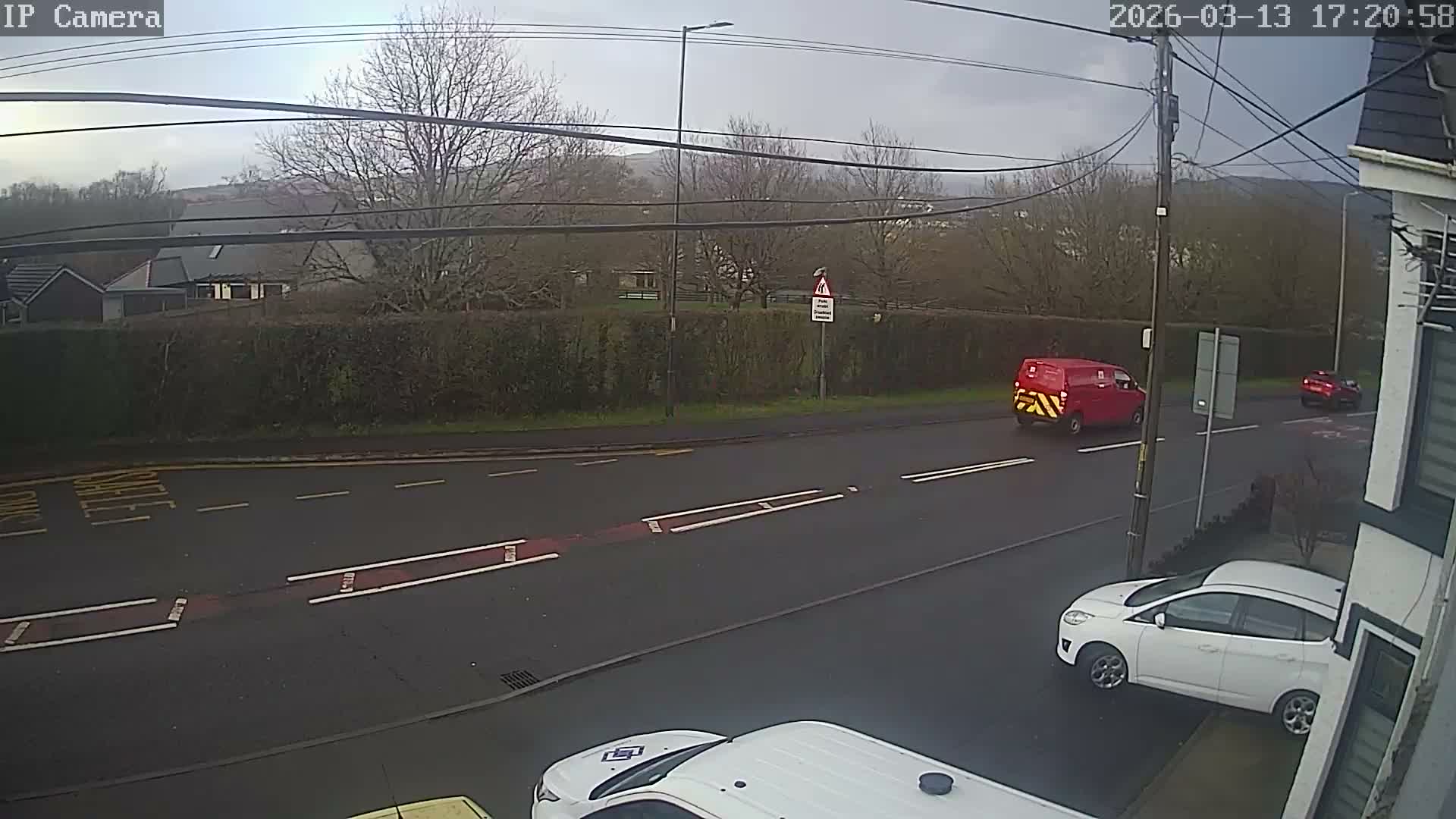 Ammanford Town , Penybanc Road East  Live Cam - Carmarthenshire, Dyfed, Wales, United Kingdom