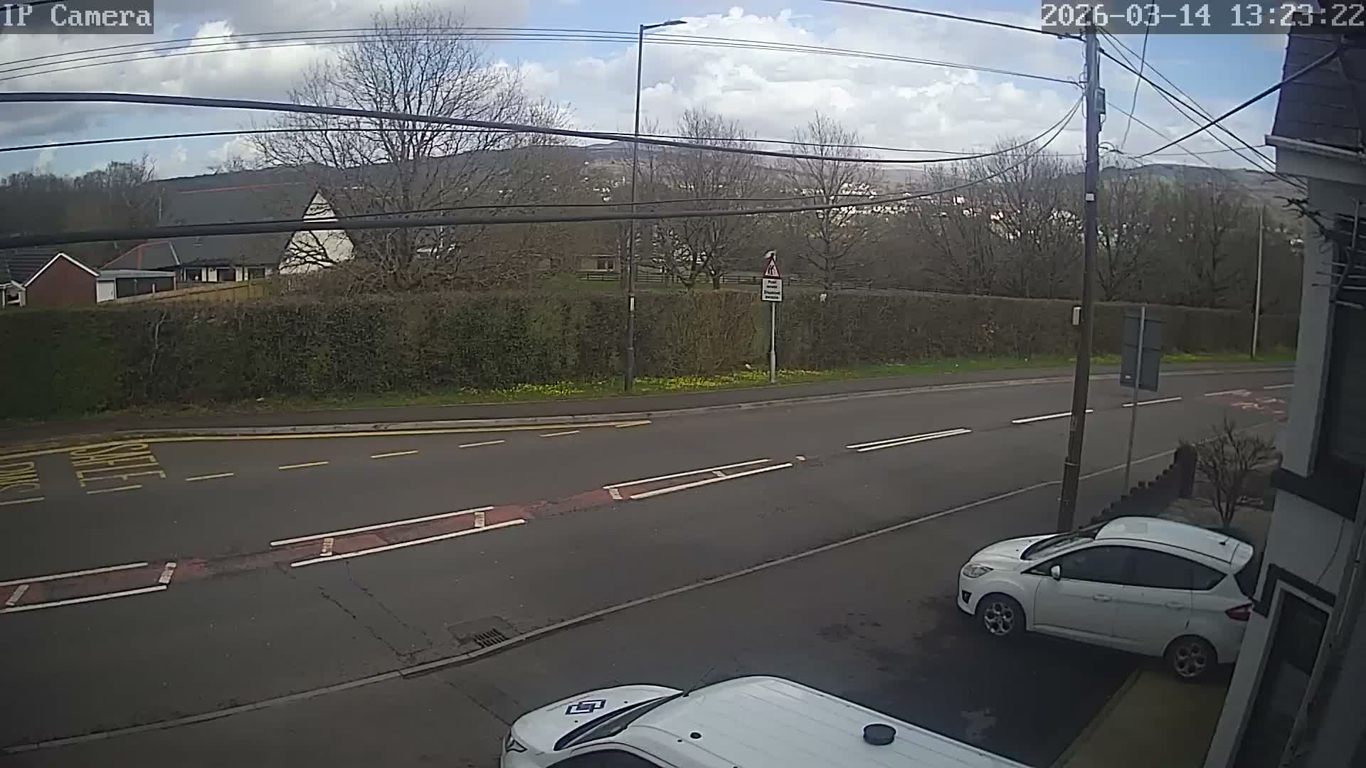 Ammanford Town , Penybanc Road East  Live Cam - Carmarthenshire, Dyfed, Wales, United Kingdom