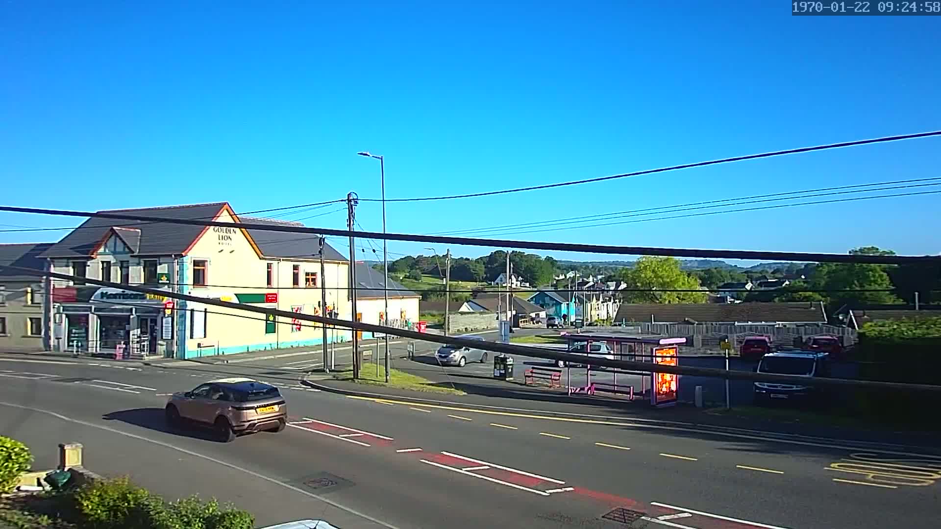 Ammanford Town , Penybanc Road West Live Cam - Carmarthenshire, Dyfed, Wales, United Kingdom