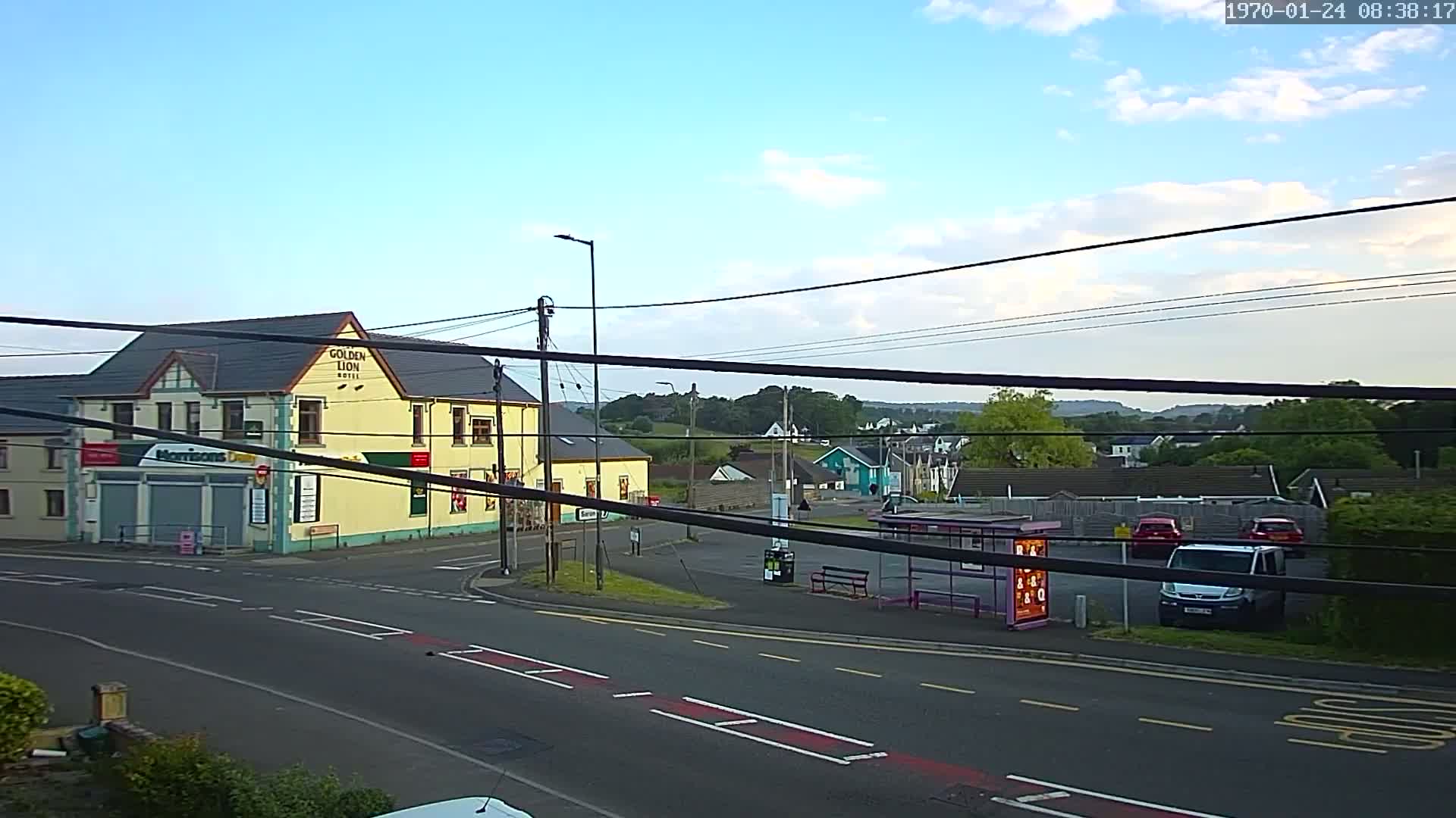 Ammanford Town , Penybanc Road West Live Cam - Carmarthenshire, Dyfed, Wales, United Kingdom