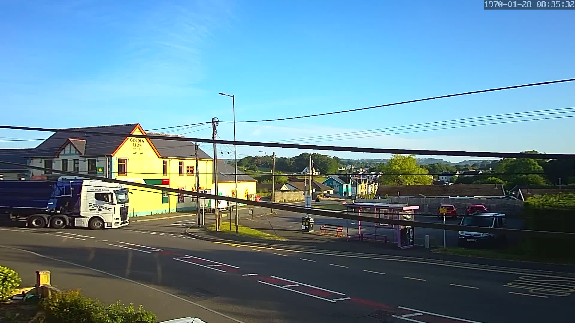 Ammanford Town , Penybanc Road West Live Cam - Carmarthenshire, Dyfed, Wales, United Kingdom